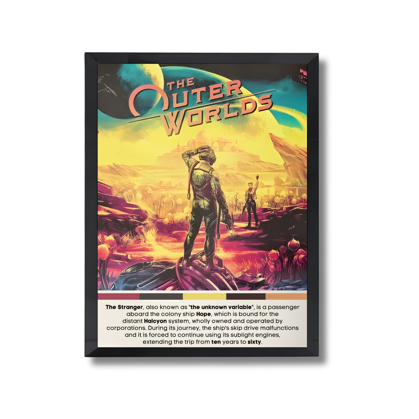 The outer worlds Gaming Poster #398