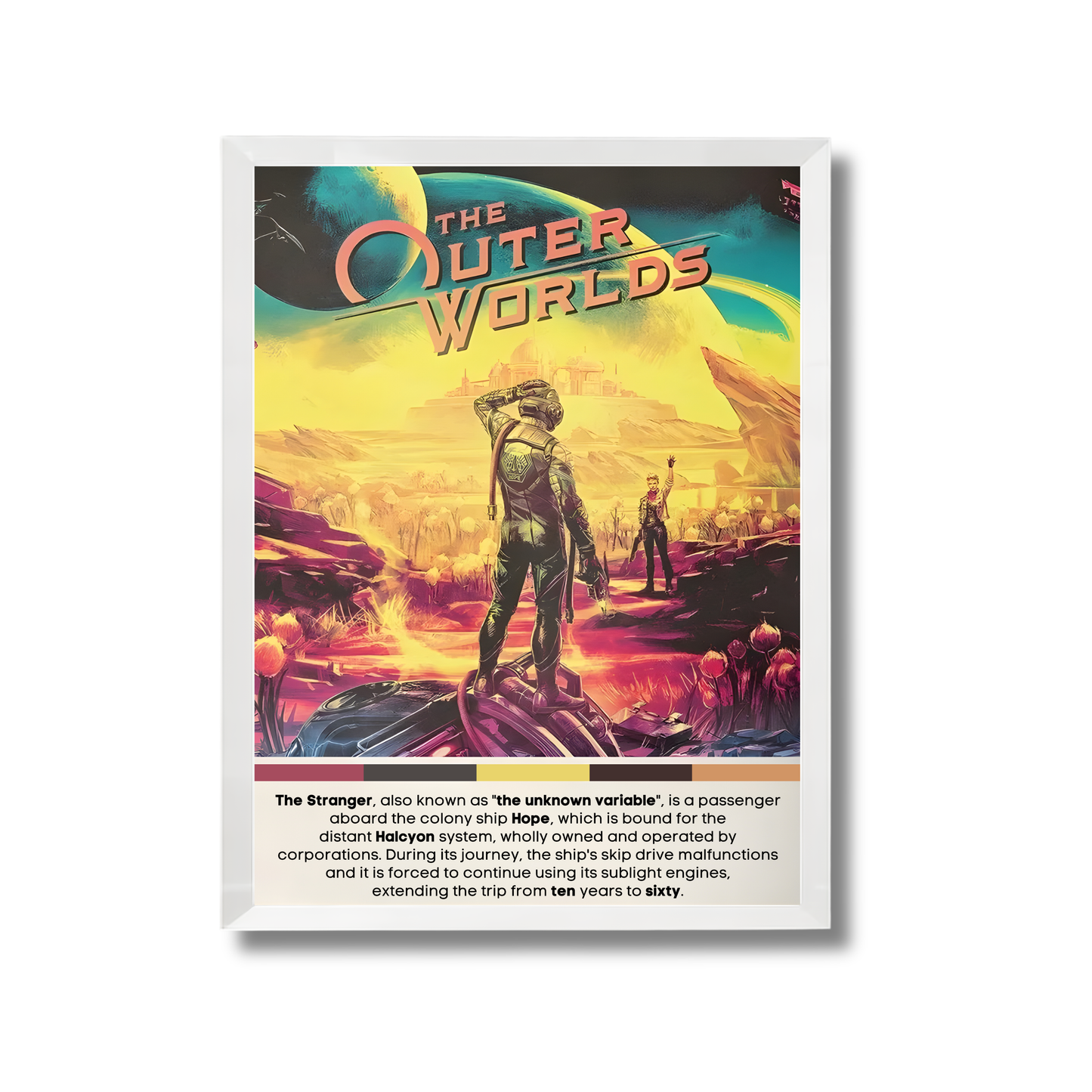 The outer worlds Gaming Poster #398