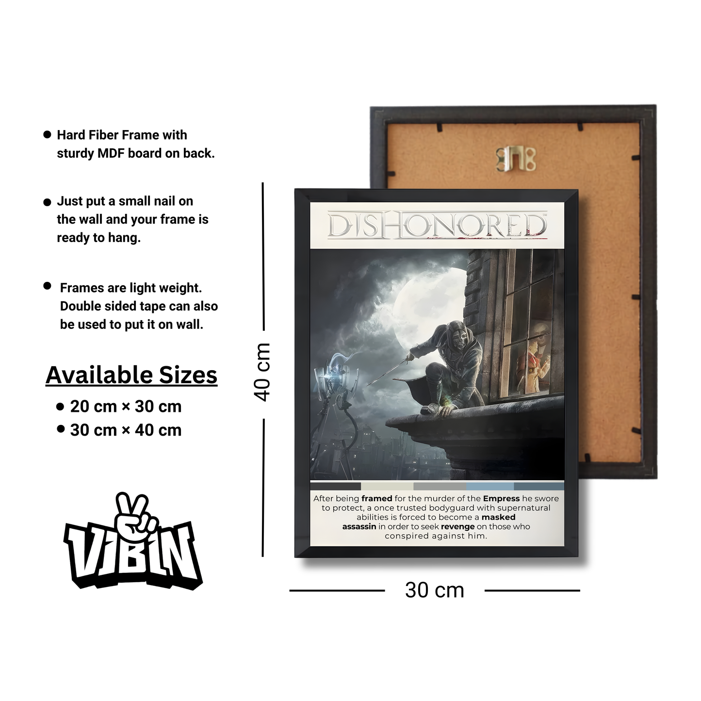 Dishonored Gaming Poster #399