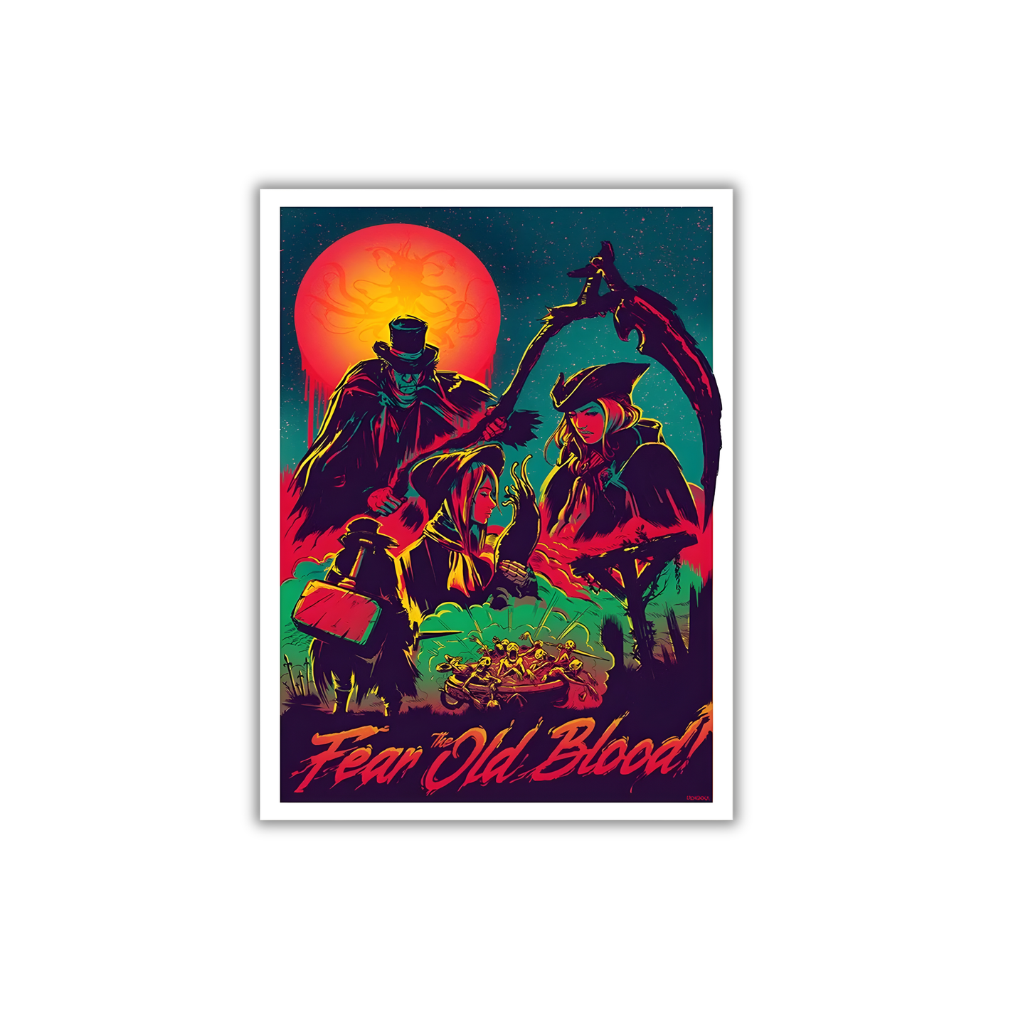 Fear the old blood! Gaming Poster #403
