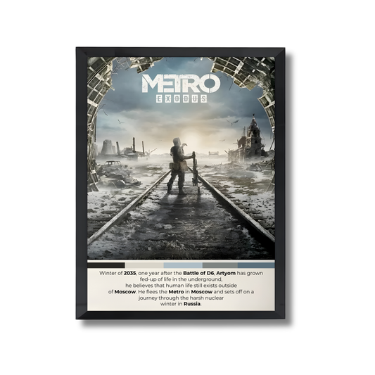 Metro exodus Gaming Poster #404
