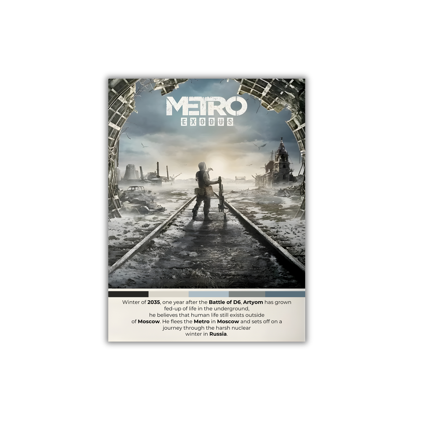Metro exodus Gaming Poster #404