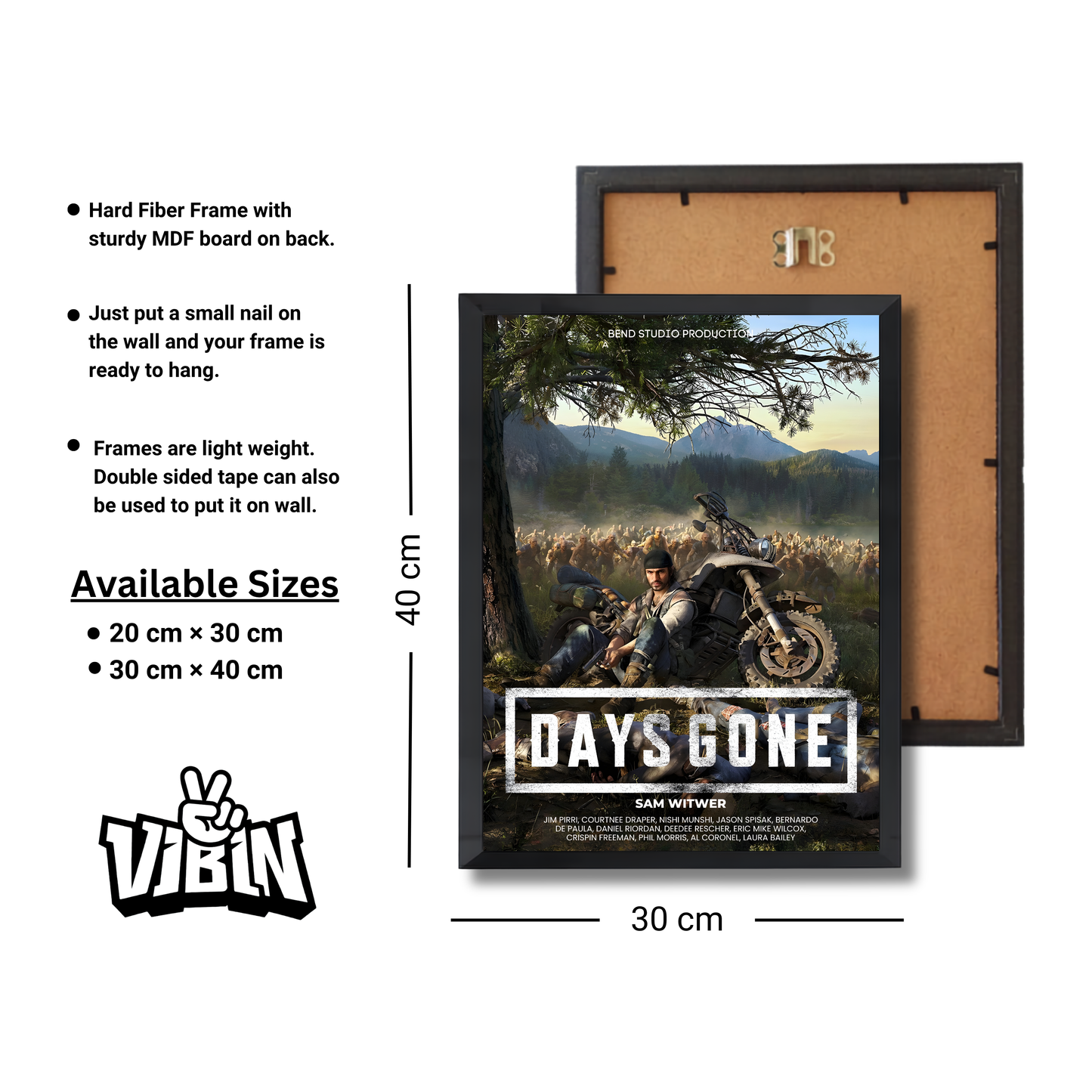 Days Gone Gaming Poster #411