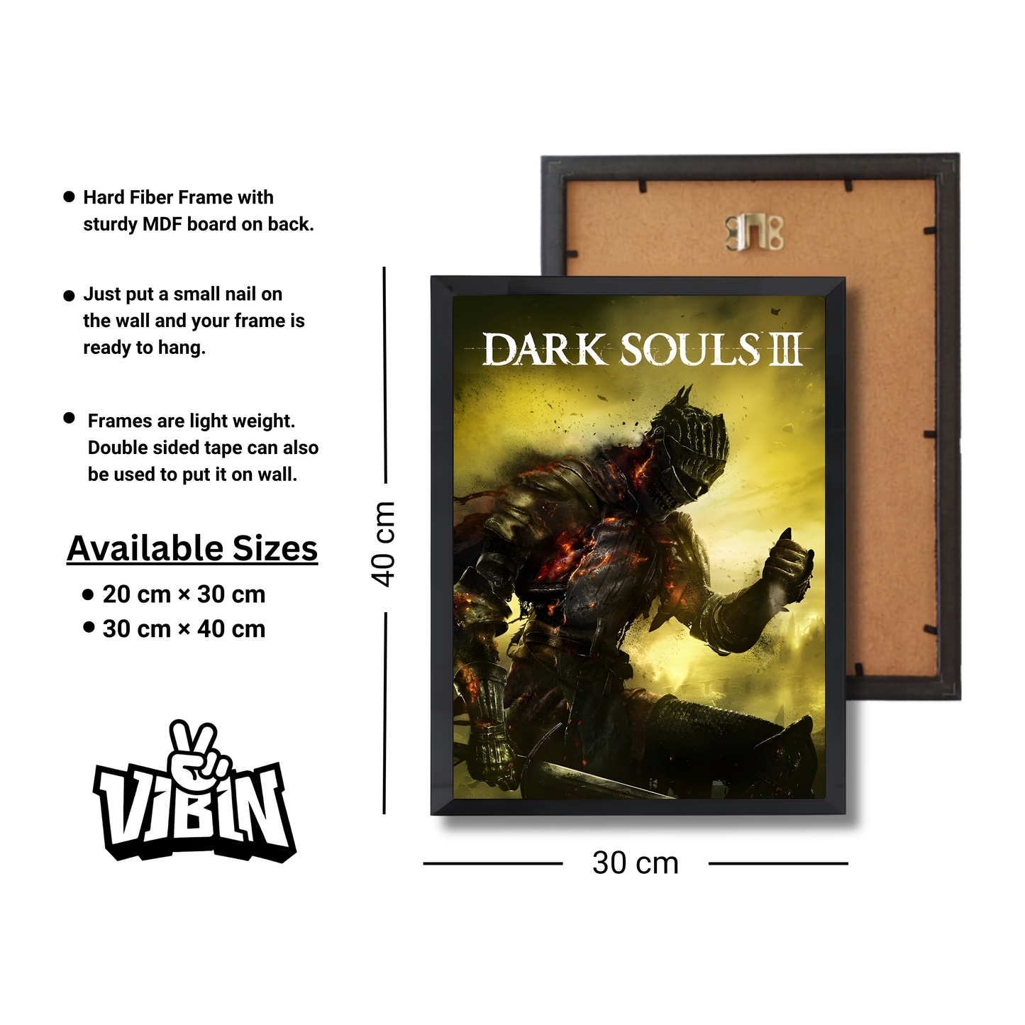 Dark Souls III Gaming Poster #420