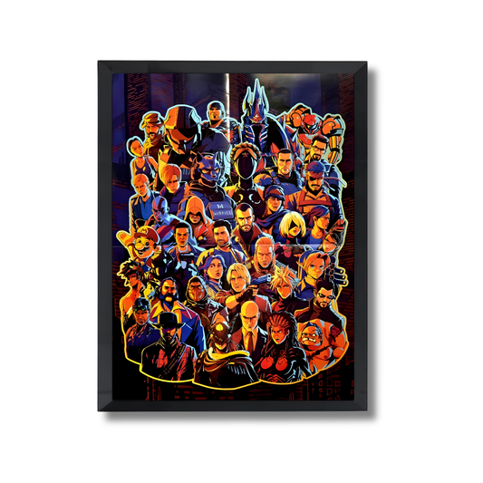 famous games from 1994 to 2025 Gaming Poster #421