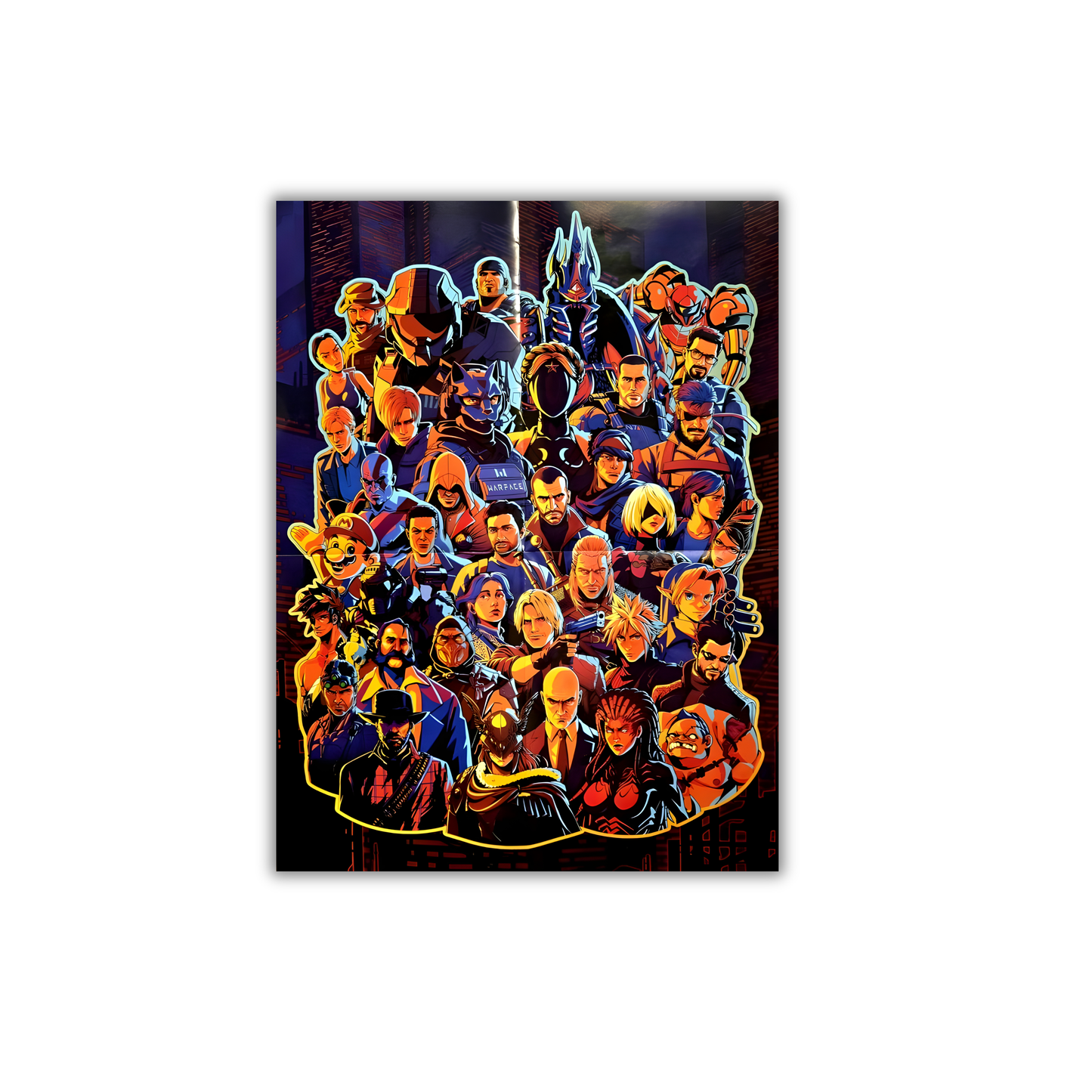 famous games from 1994 to 2025 Gaming Poster #421