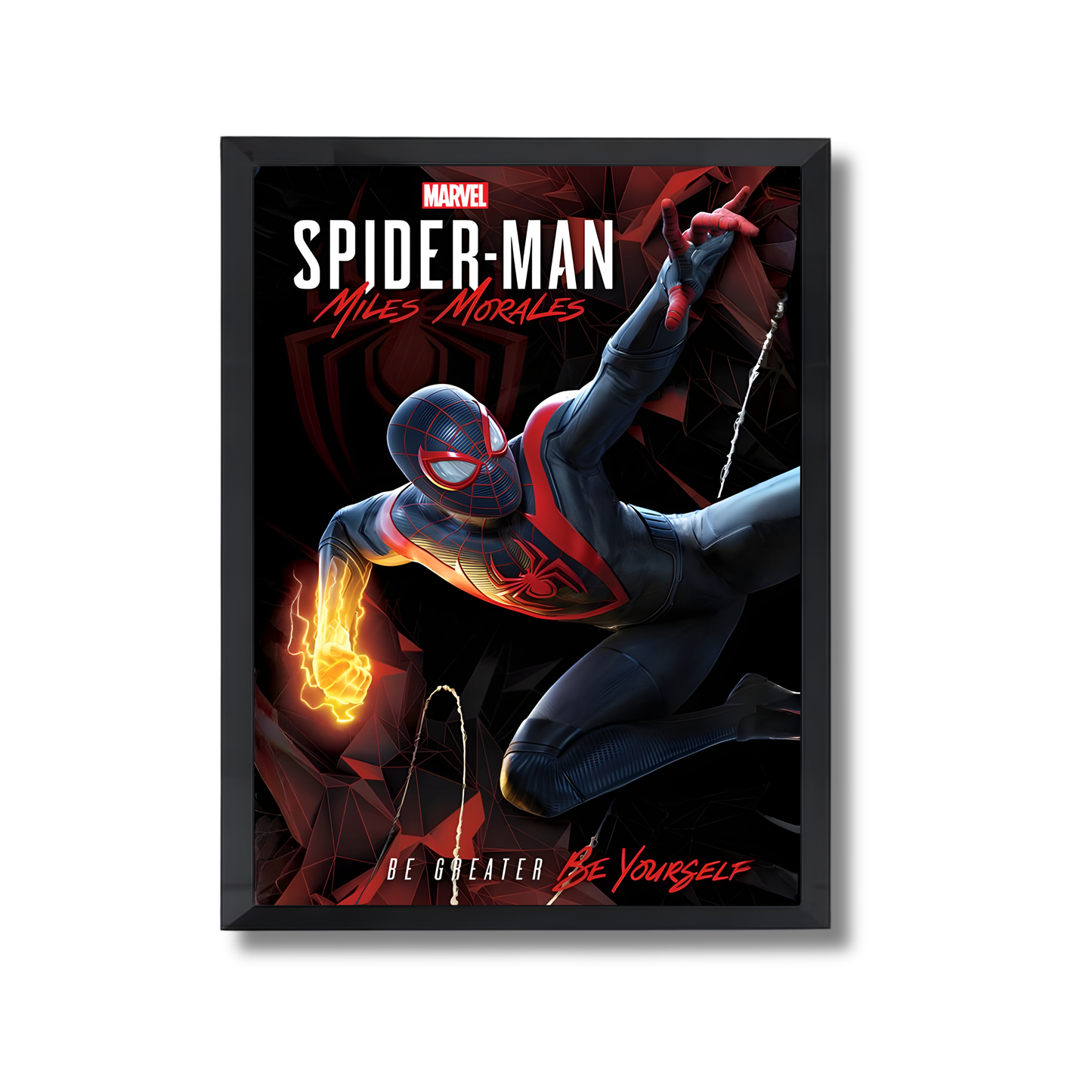 SPIDER-MAN MILES MORALES - CYBERNETIC SWING Gaming Poster #426