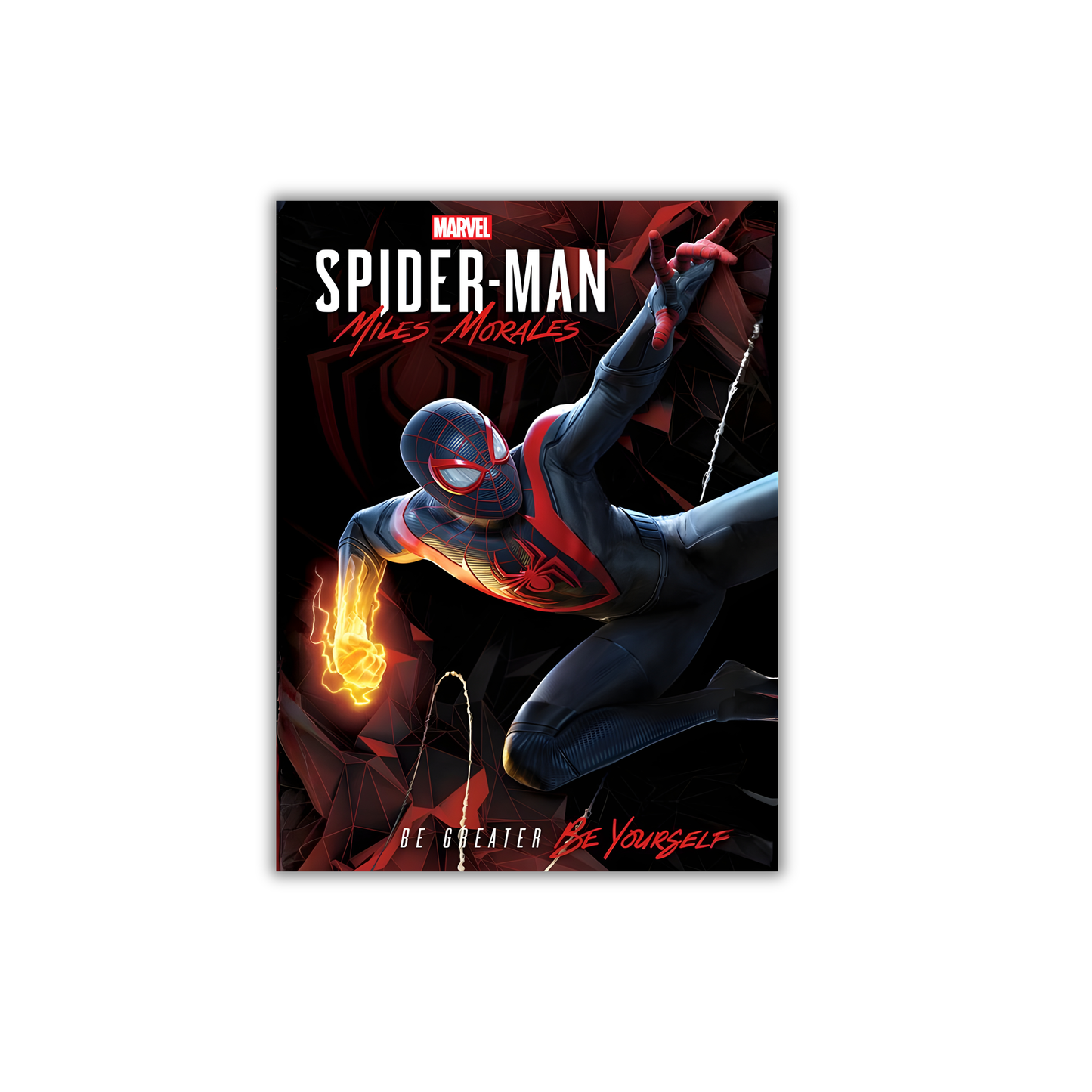 SPIDER-MAN MILES MORALES - CYBERNETIC SWING Gaming Poster #426