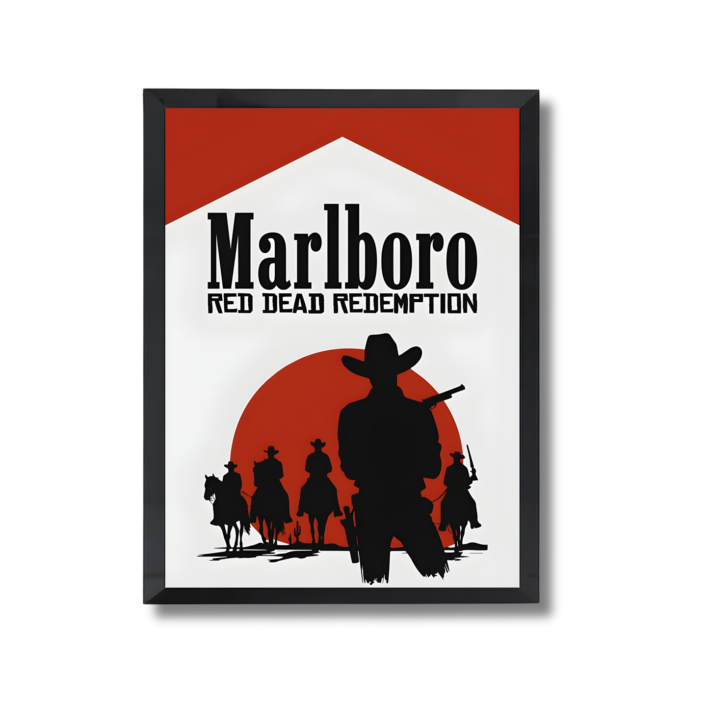 Marlboro Red Dead Redemption Gaming Poster #435