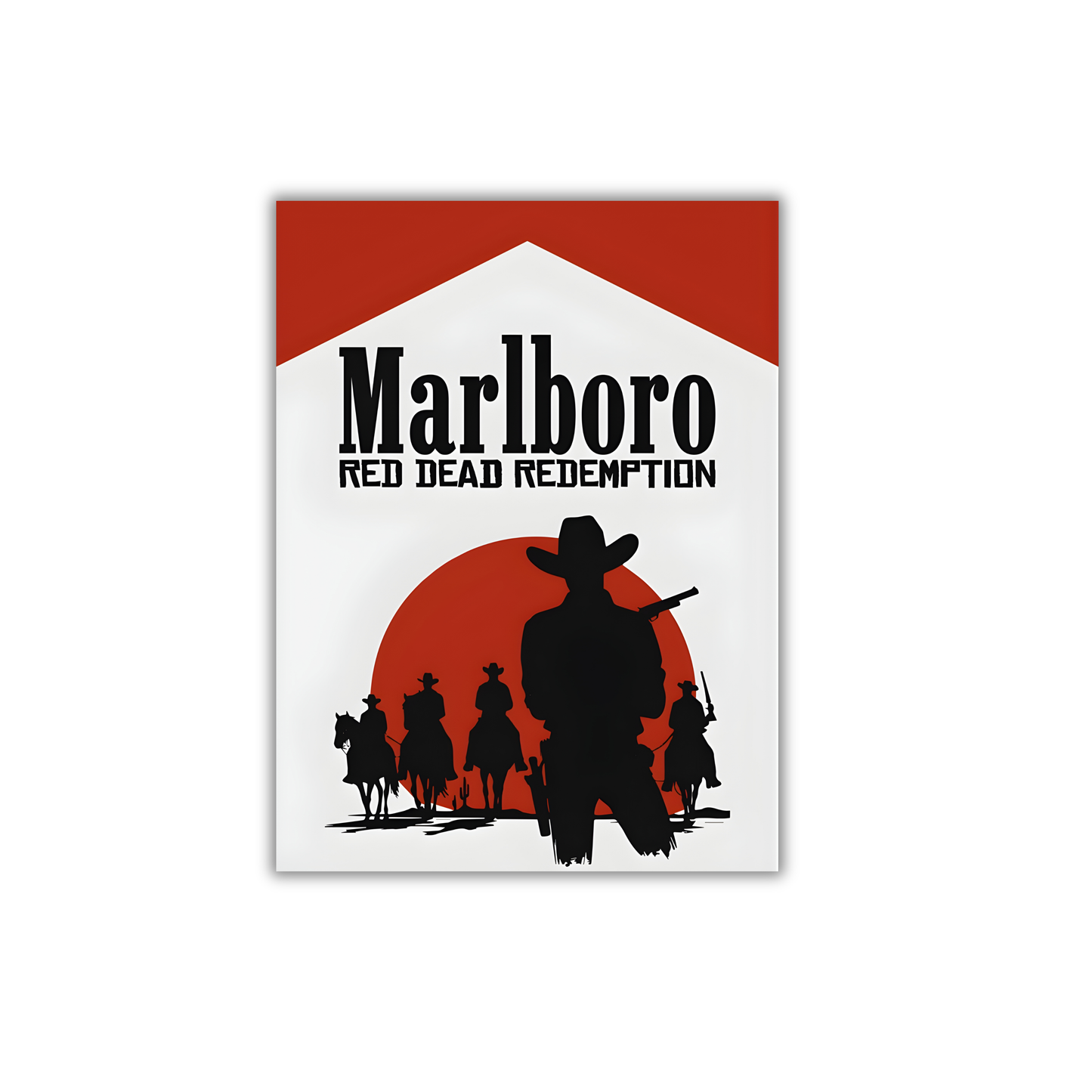 Marlboro Red Dead Redemption Gaming Poster #435