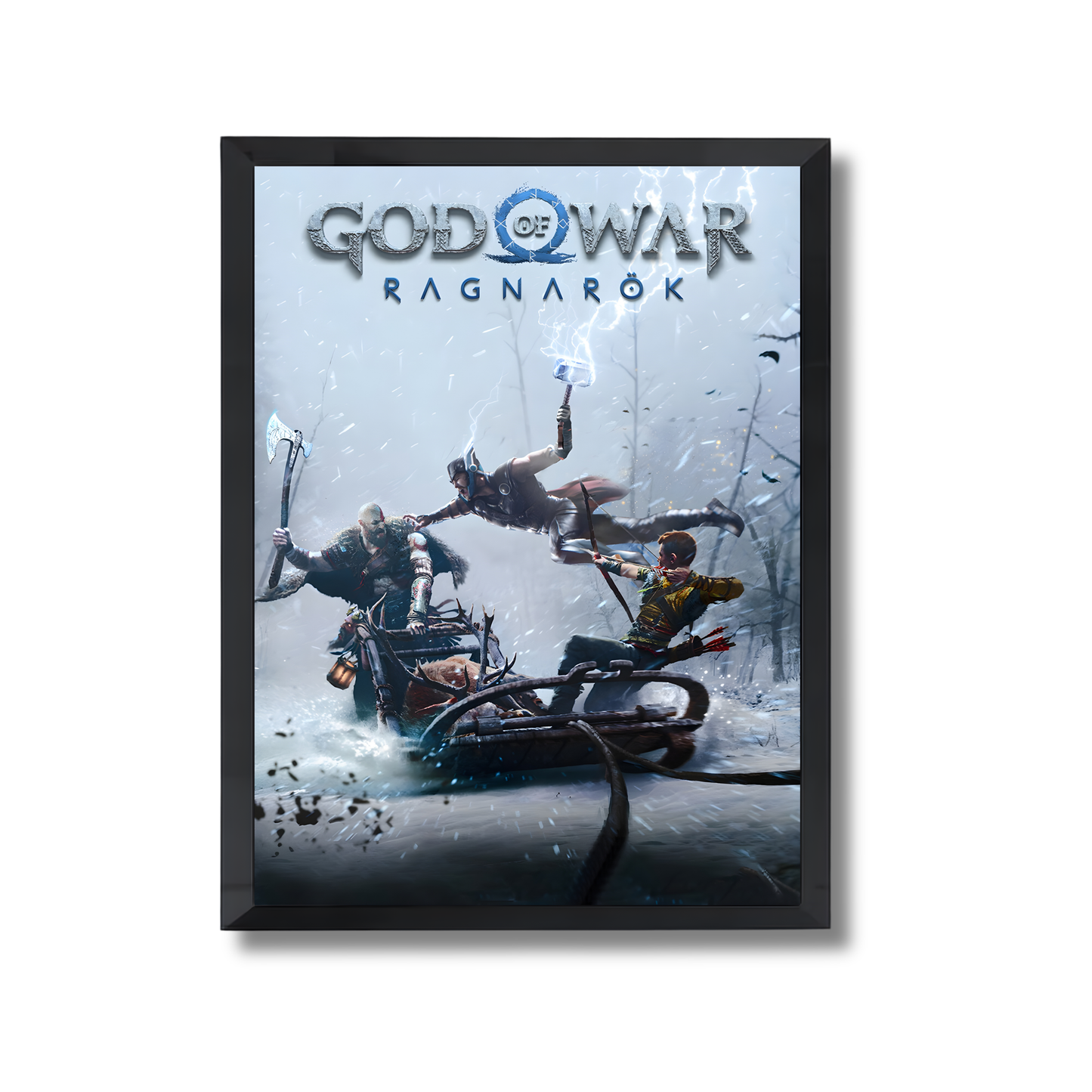 God of War Ragnarök Gaming Poster #439