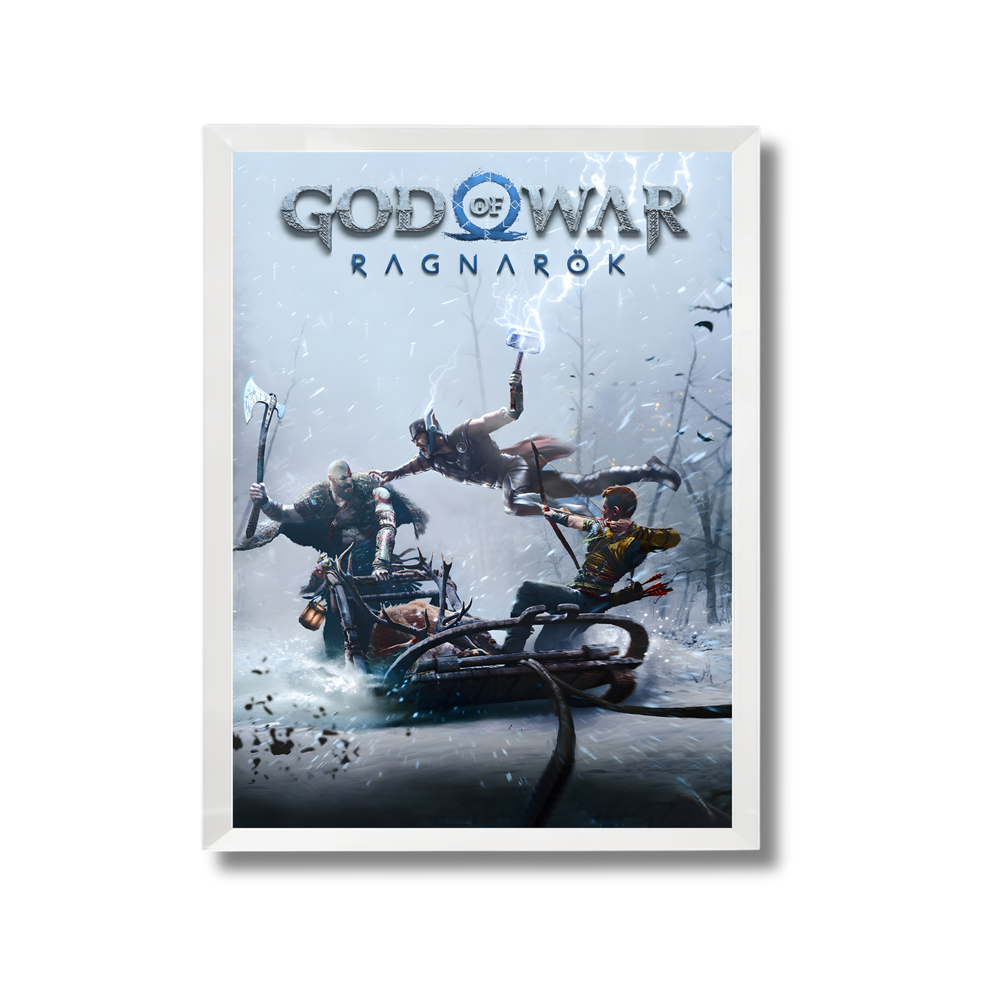 God of War Ragnarök Gaming Poster #439