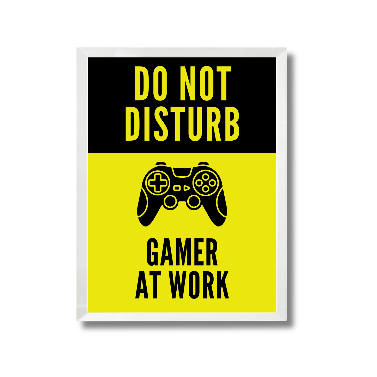 DO NOT DISTURB   GAMER AT WORK Gaming Poster #445