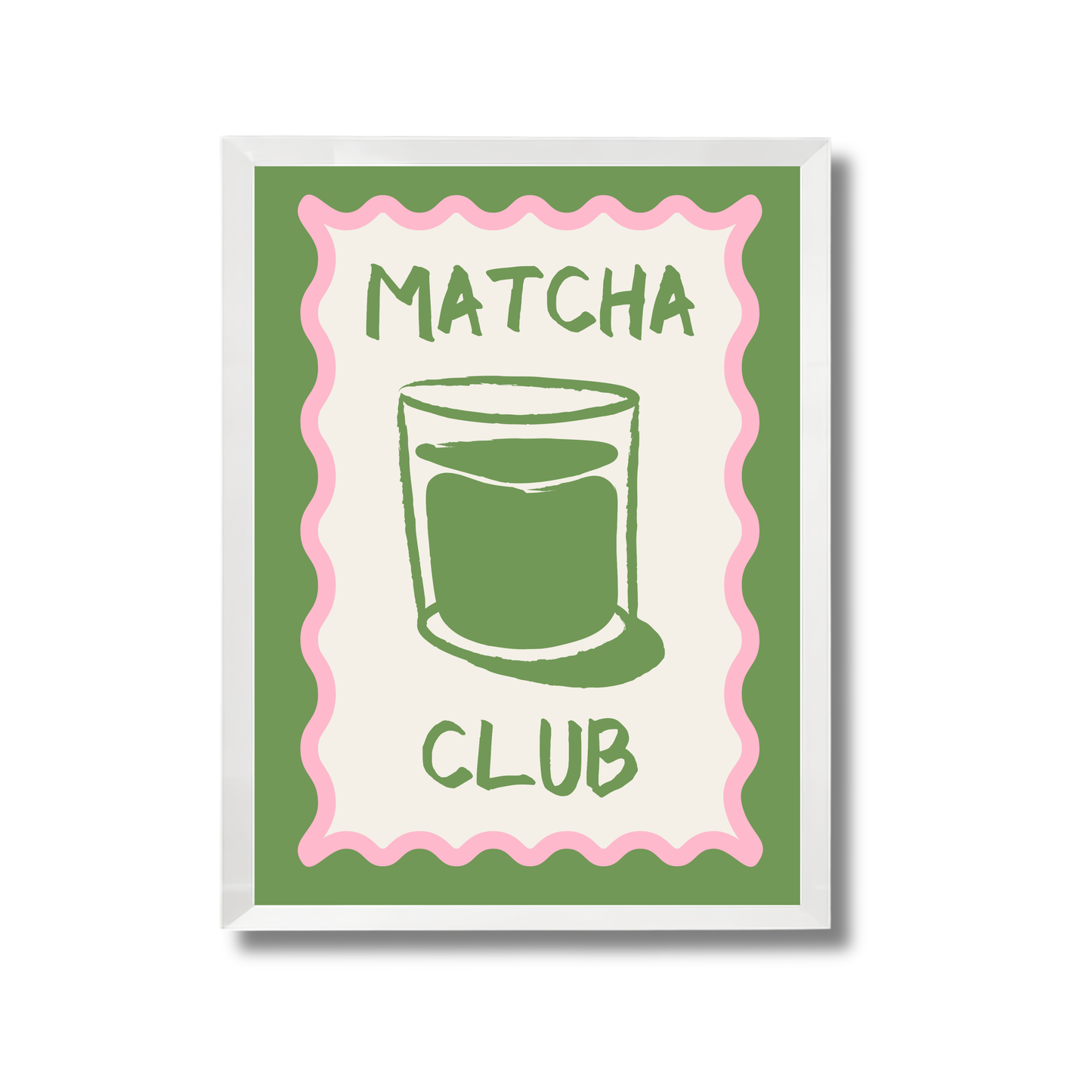 Matcha Club Girly Poster #553