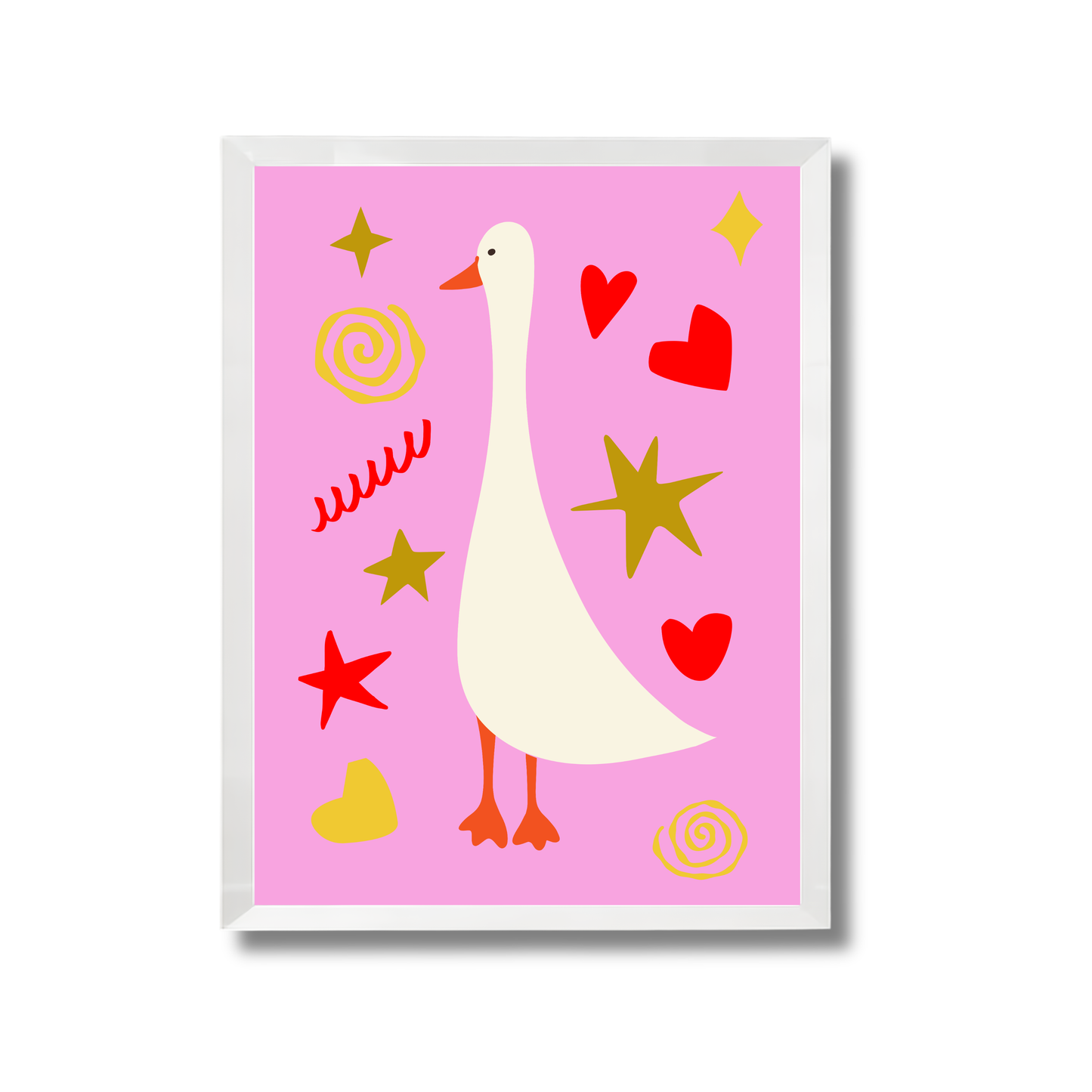 goose Girly Poster #565