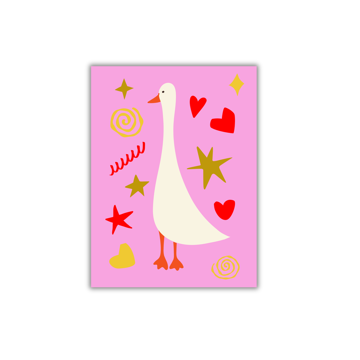 goose Girly Poster #565