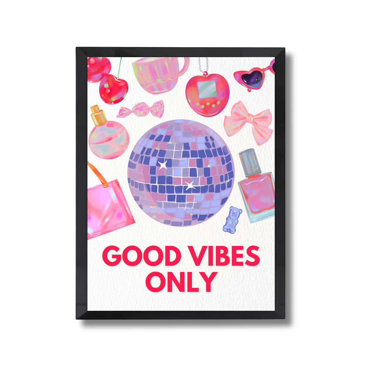 good vibes only Girly Poster #571