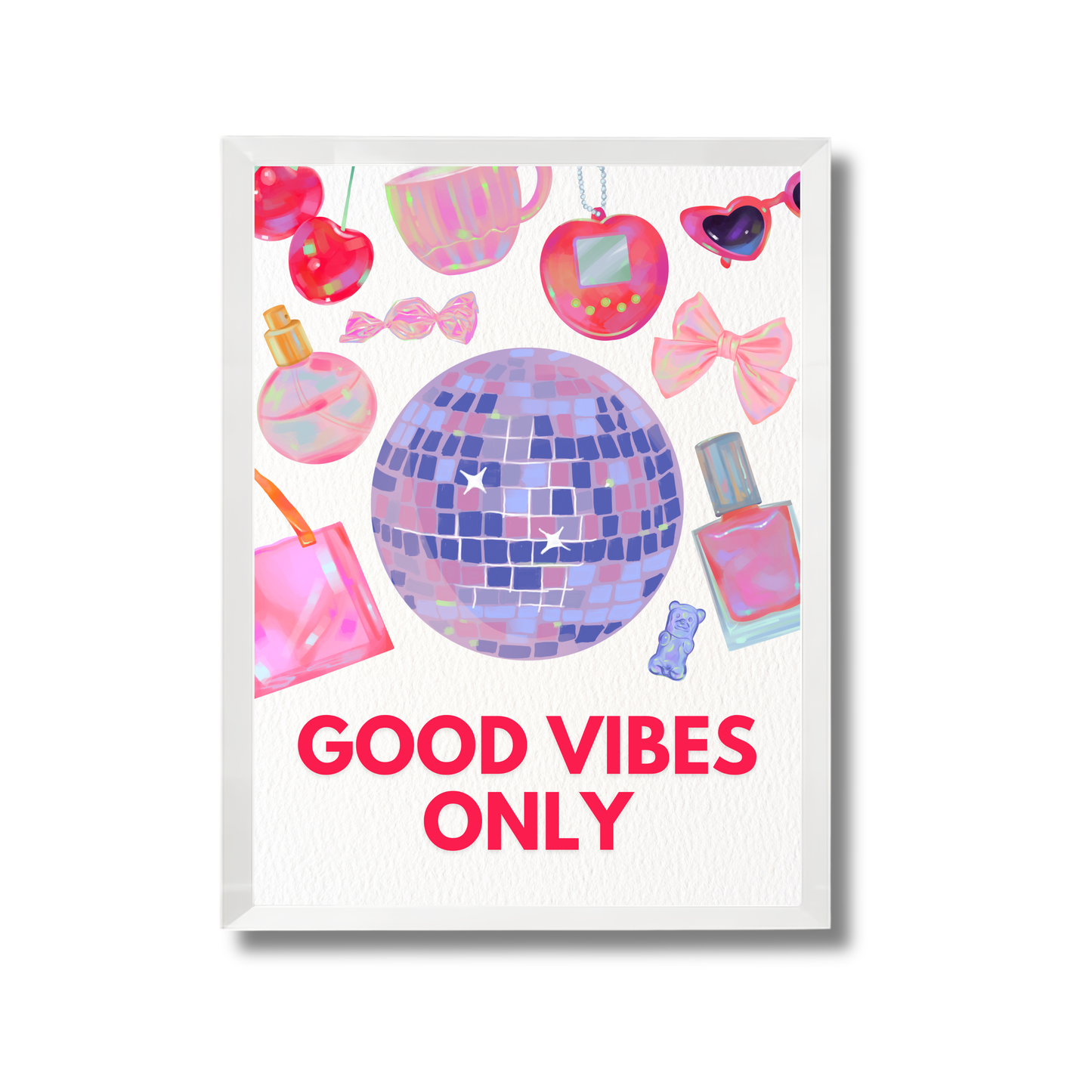 good vibes only Girly Poster #571