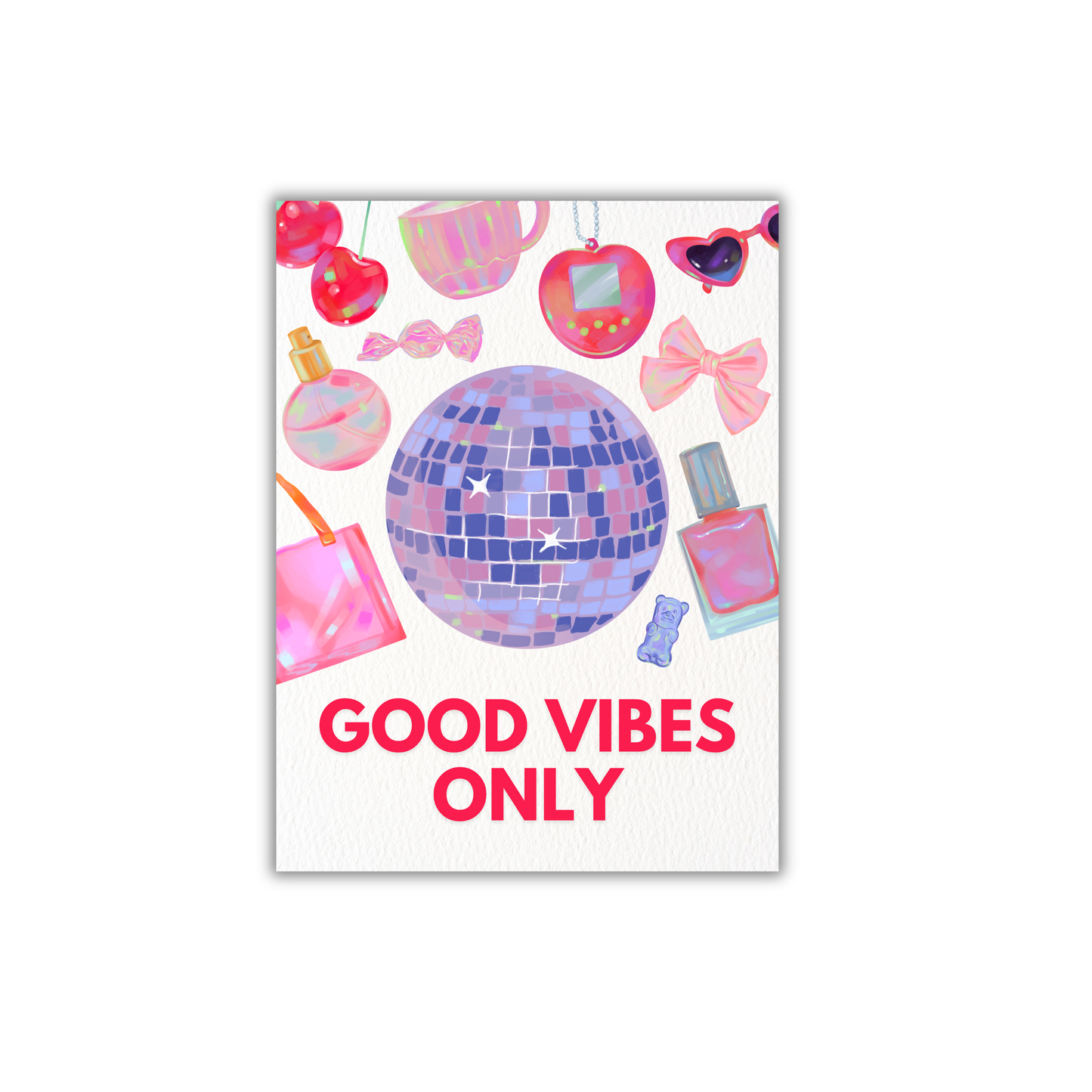 good vibes only Girly Poster #571