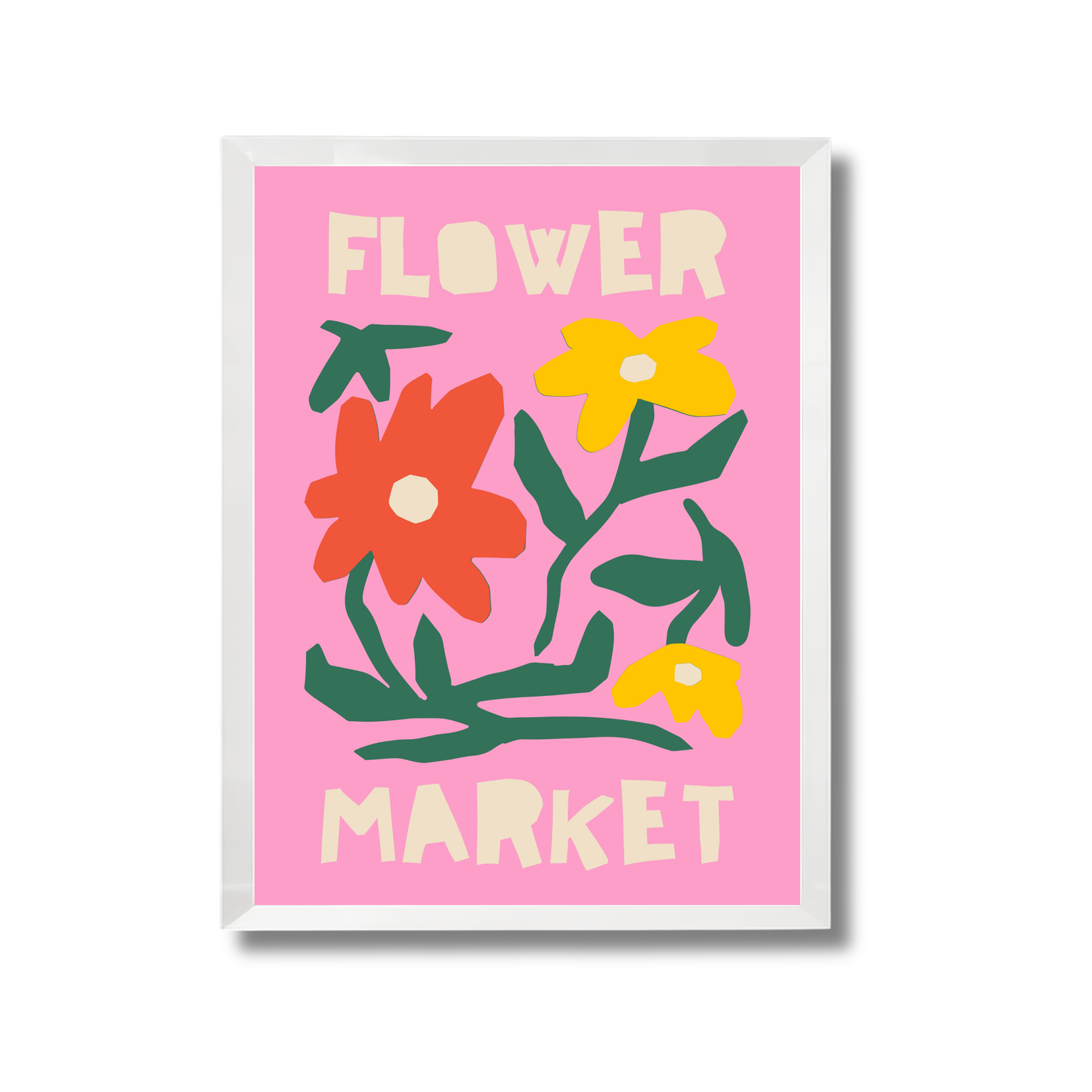 Flower Market Girly Poster #555