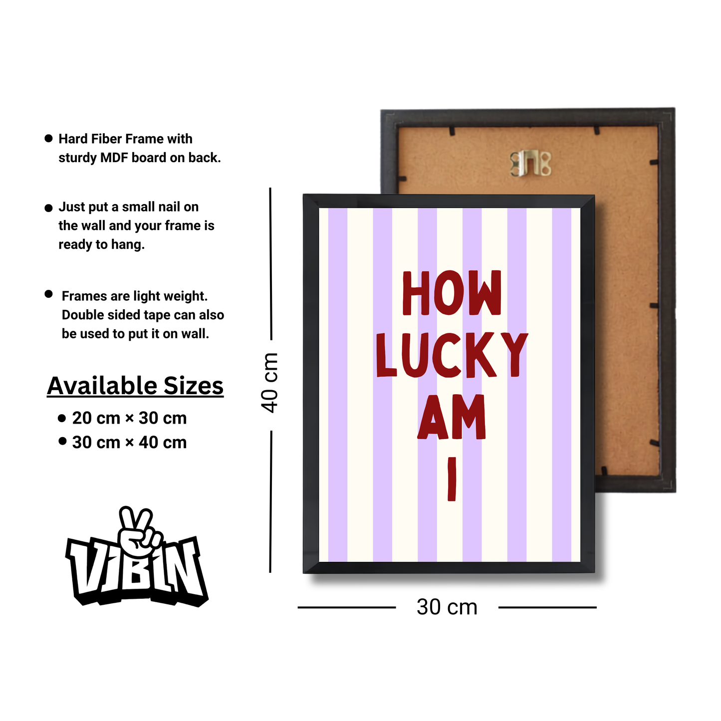 How lucky im I Girly Poster #561