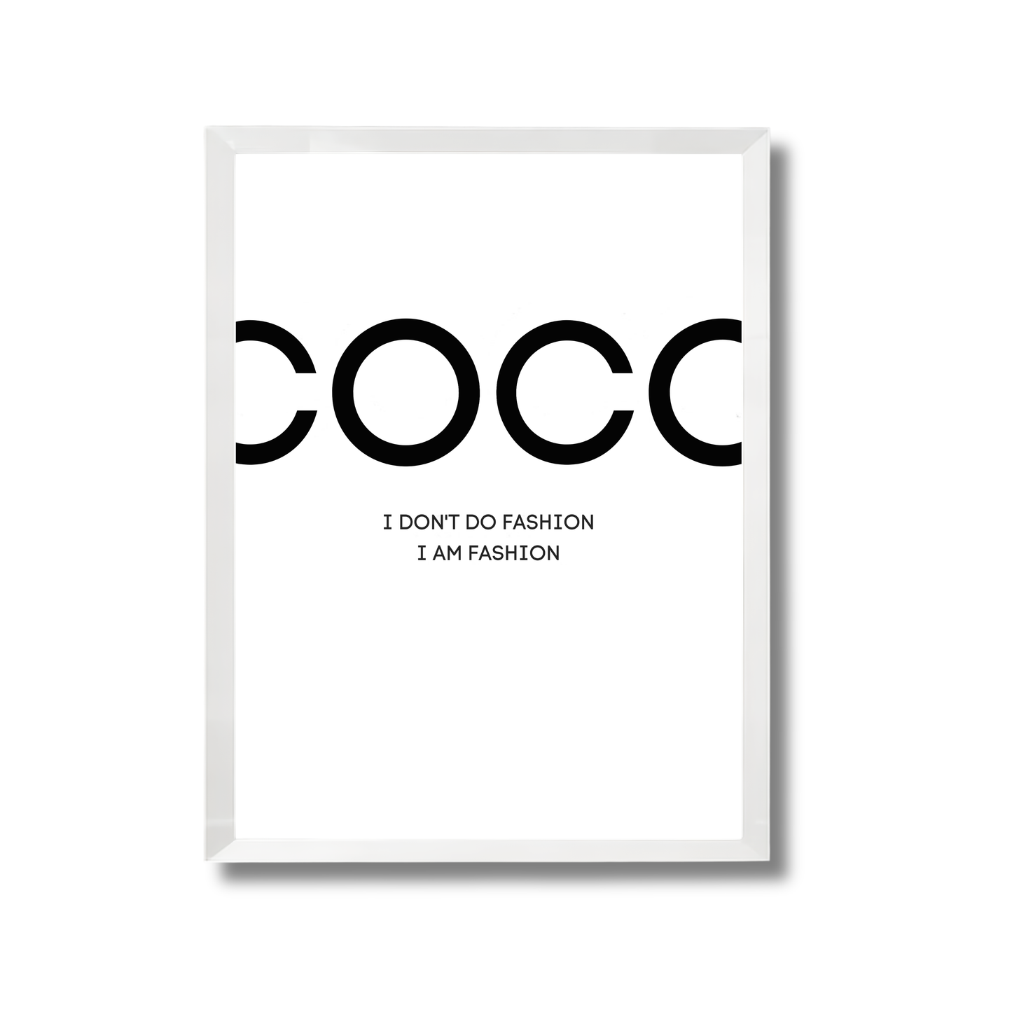 Coco Chanel Girly Poster #456