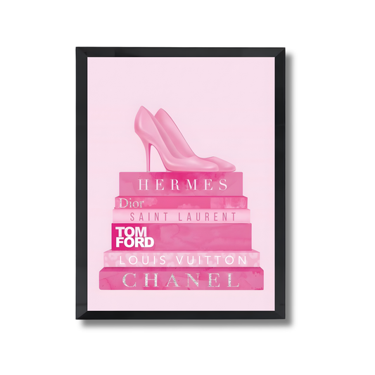 pink-themed luxury fashion books Girly Poster #460