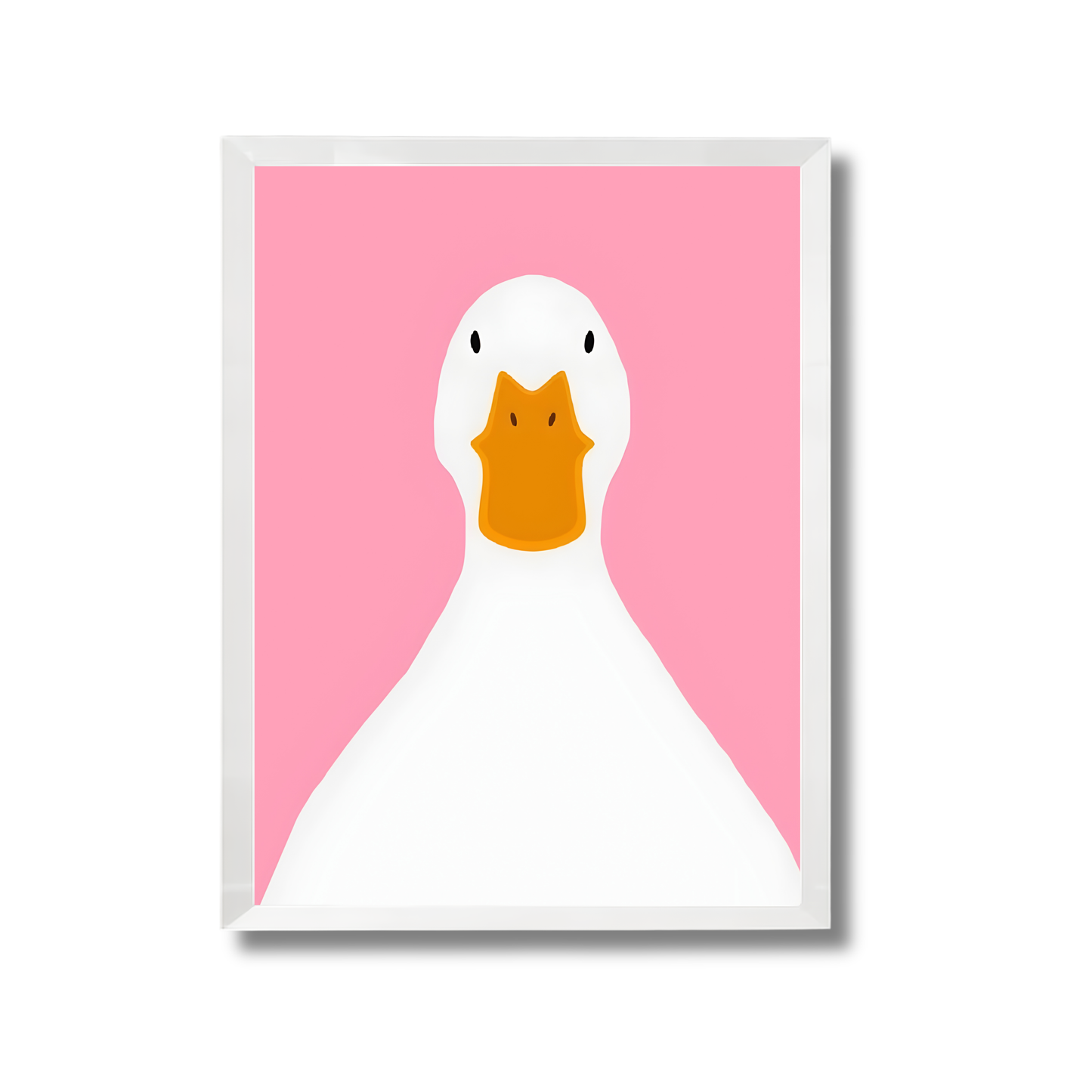Pink Duck Girly Poster #462