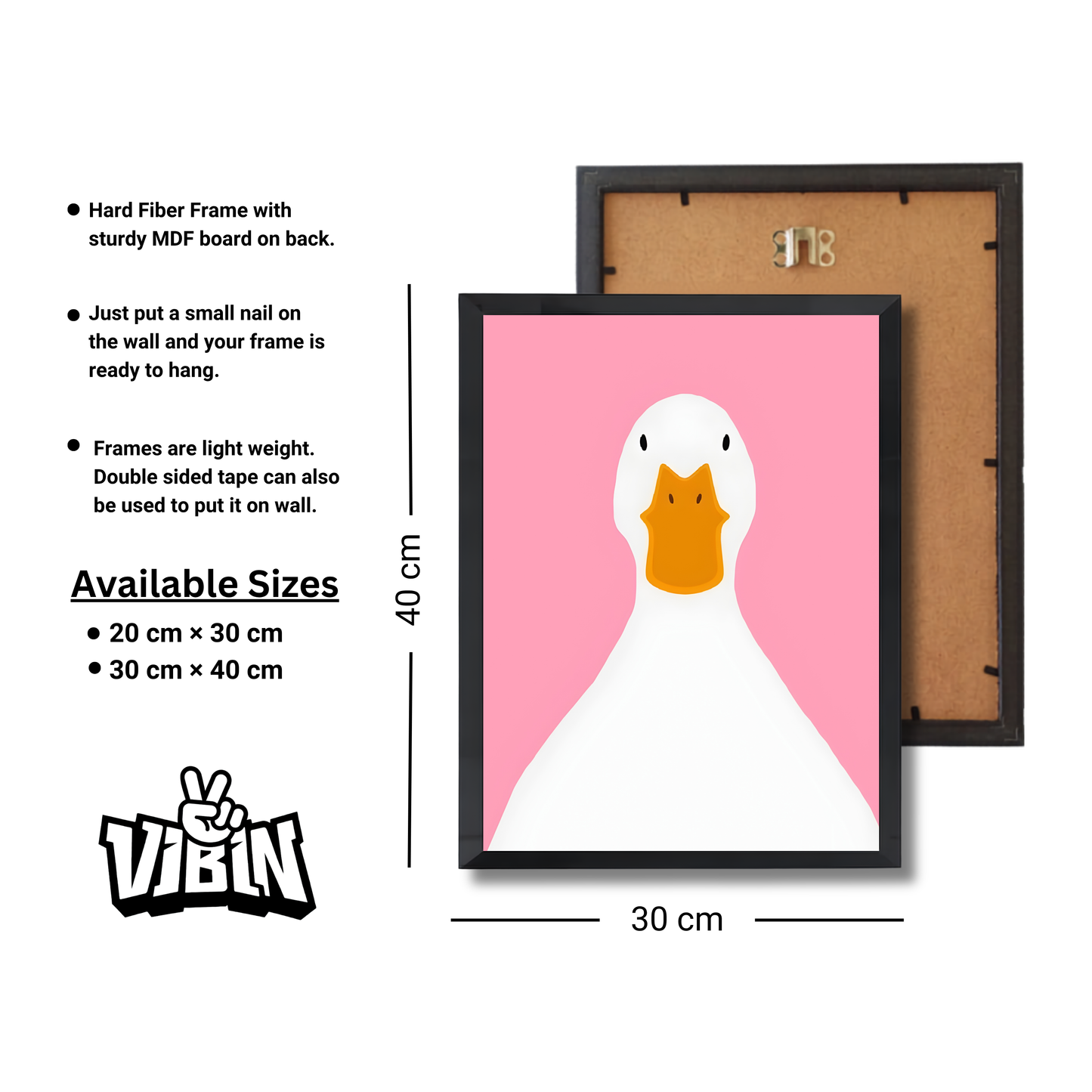 Pink Duck Girly Poster #462