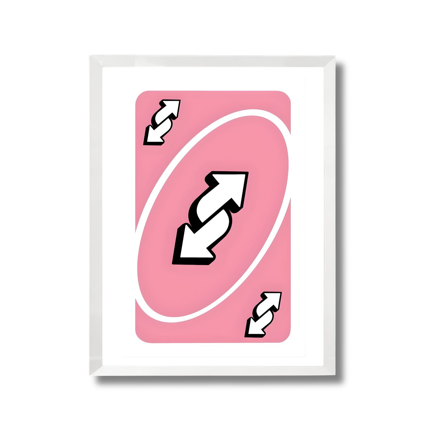 pink Uno reverse card Girly Poster #464