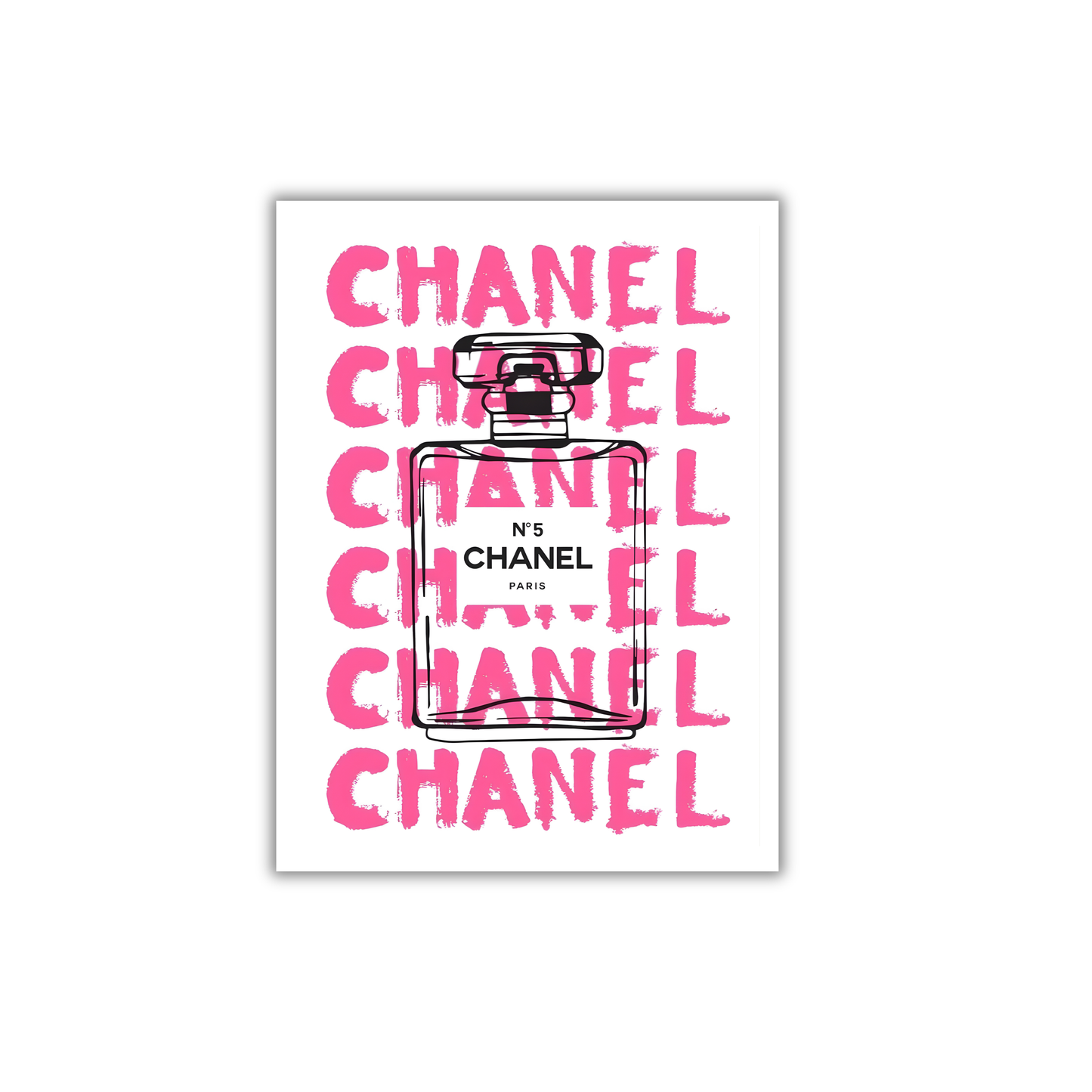 Pink Chanel Girly Poster #465