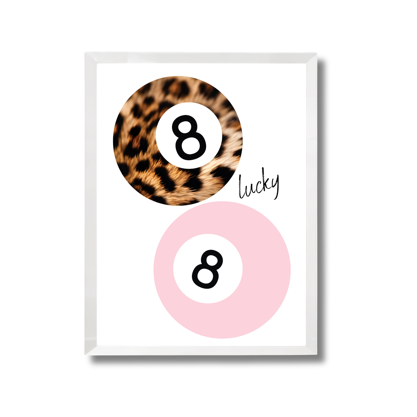 retro-style "lucky girl"  Girly Poster #466