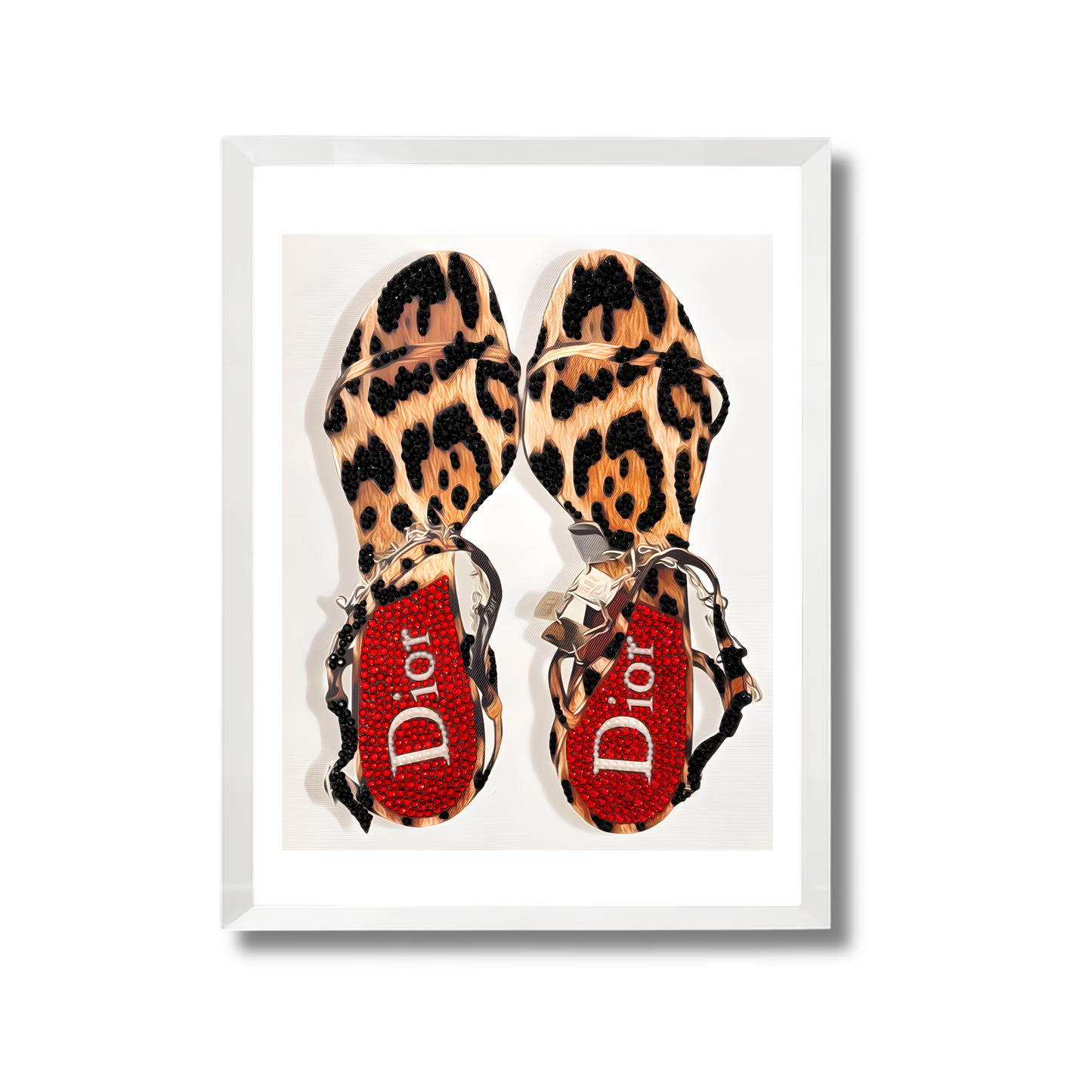 Dior Cheetah Heel Girly Poster #468