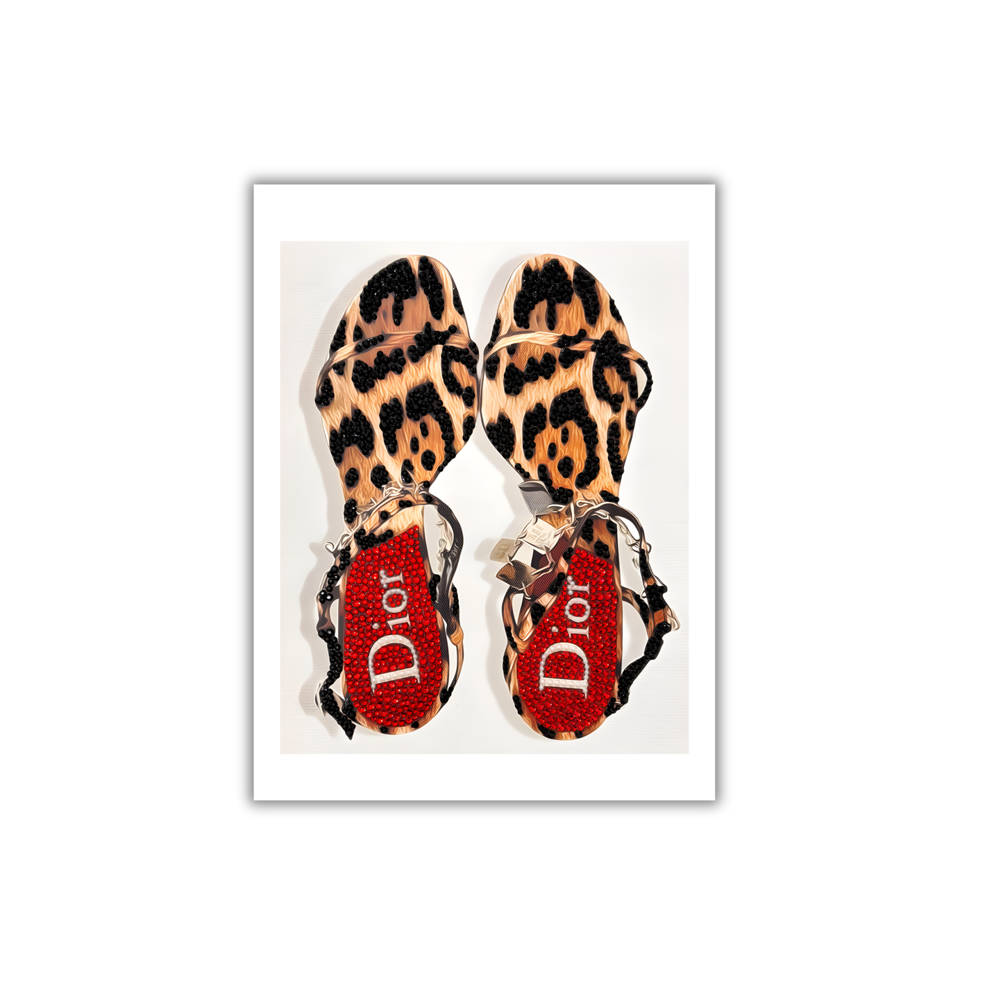 Dior Cheetah Heel Girly Poster #468