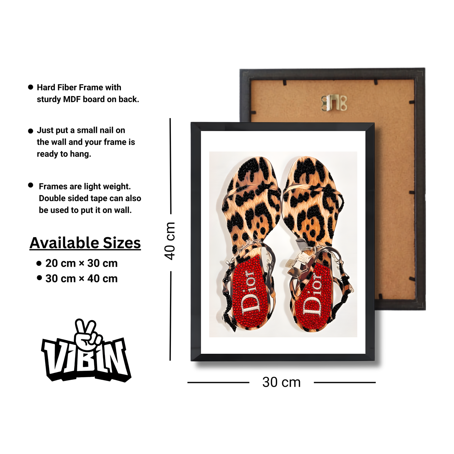 Dior Cheetah Heel Girly Poster #468