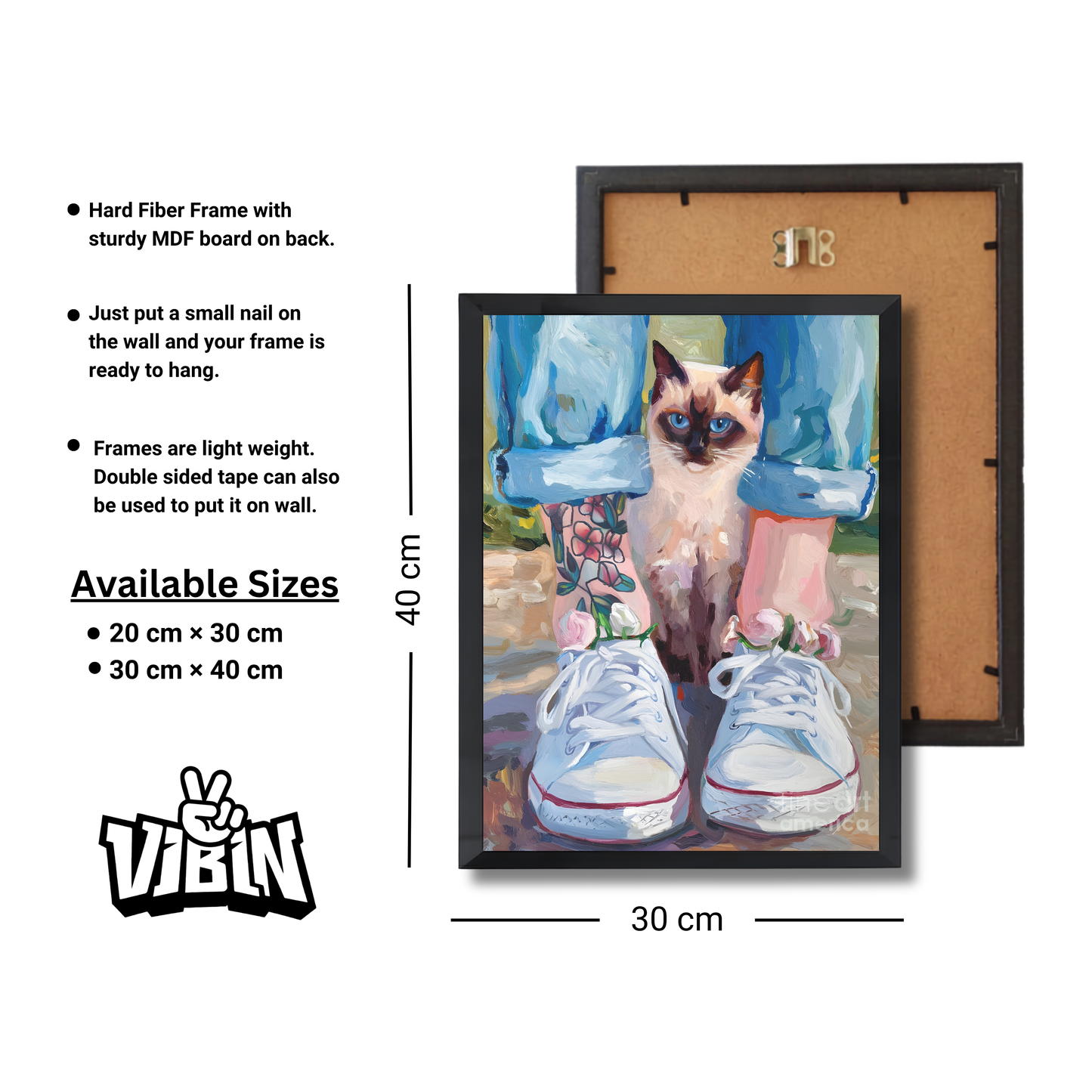 GirlySiamese tabby cat Girly Poster #480