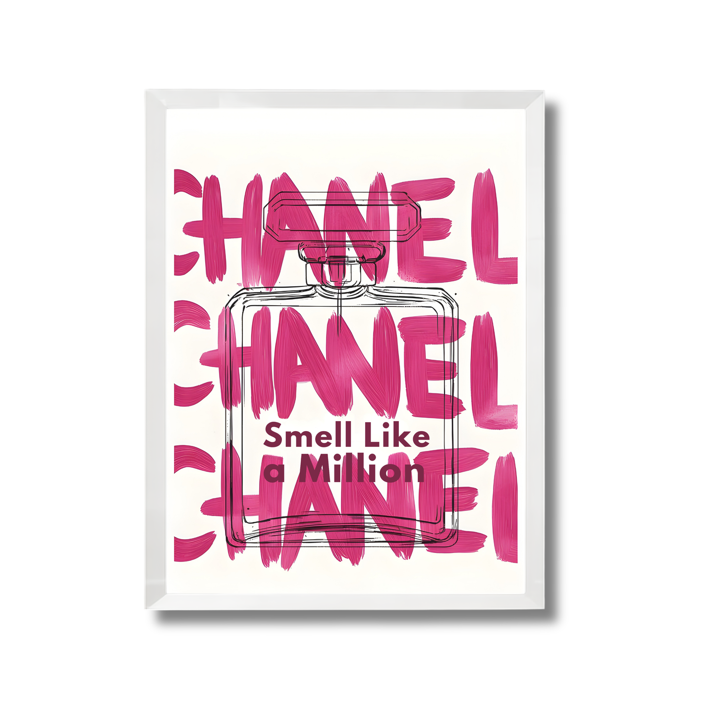 "Smell Like a Million" Chanel No. 5 Girly Poster #482