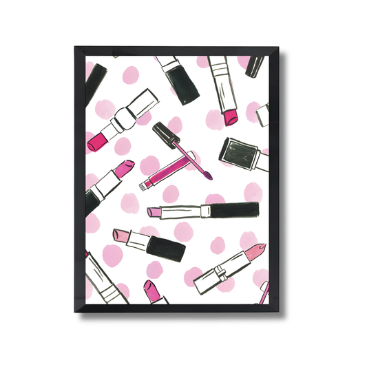 playful lipstick tubes and wands Girly Poster #489