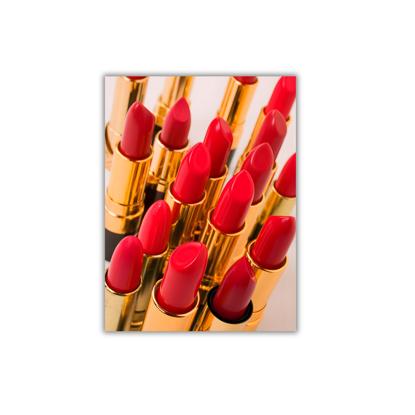 Group of Red Lipsticks Girly Poster #490