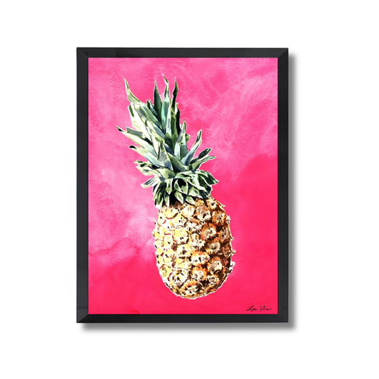 Pink Pineapple Girly Poster #491