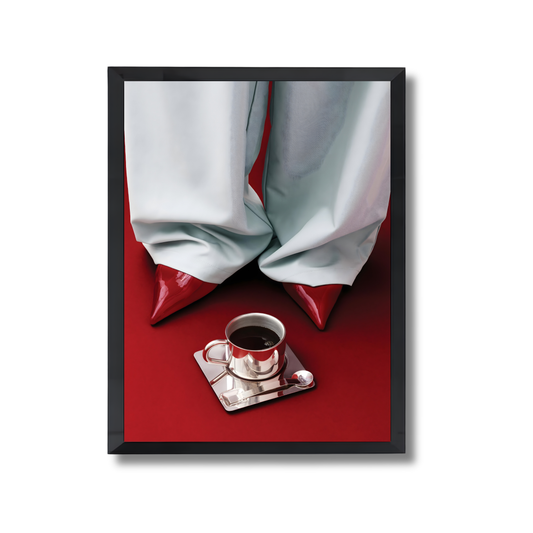 Caffeine and Confidence Girly Poster #492