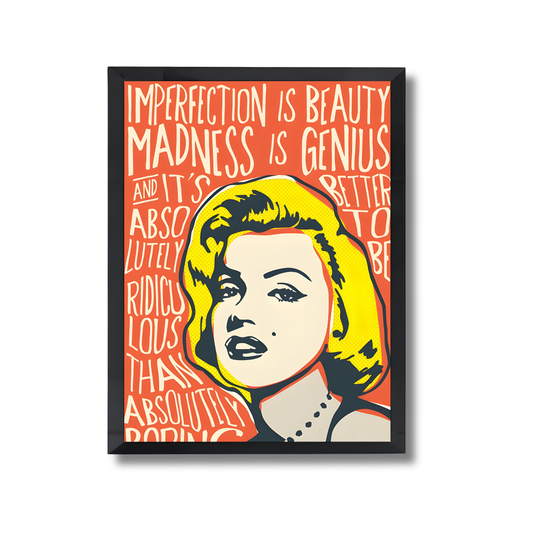 Marilyn Monroe Girly Poster #495