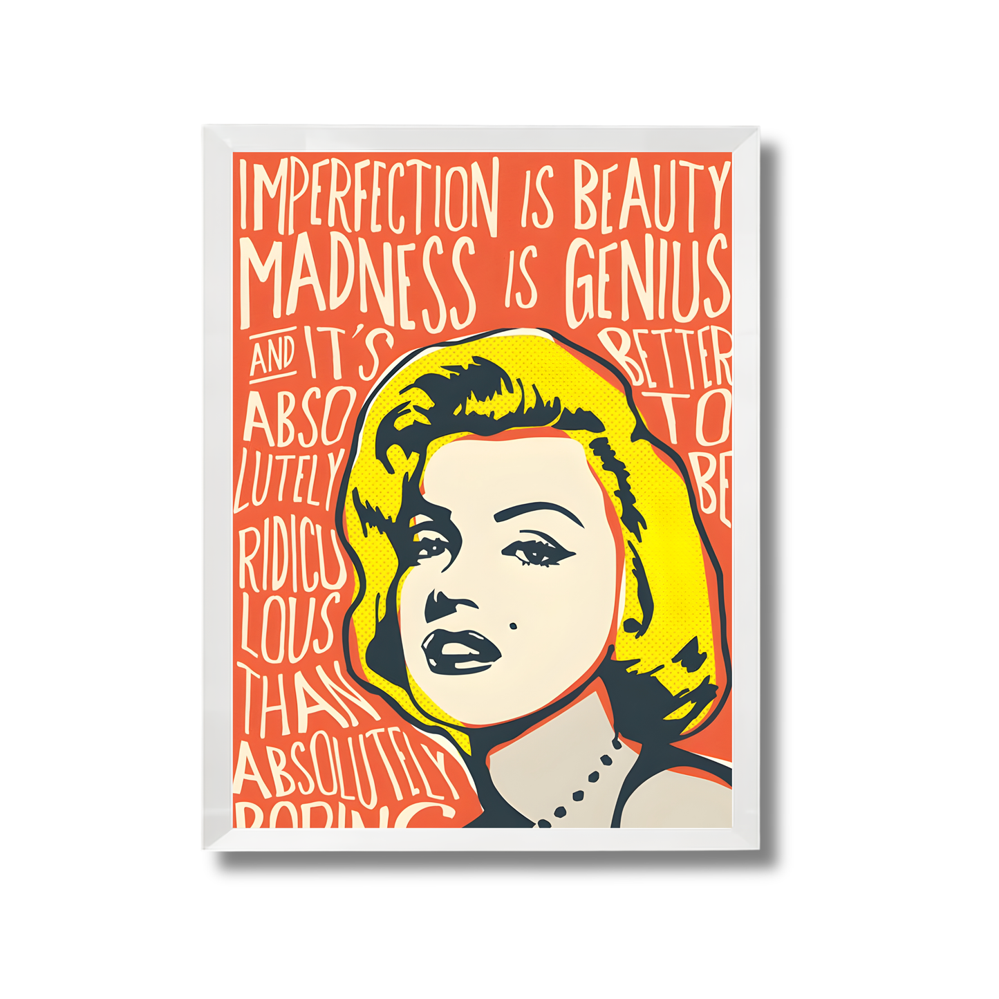 Marilyn Monroe Girly Poster #495