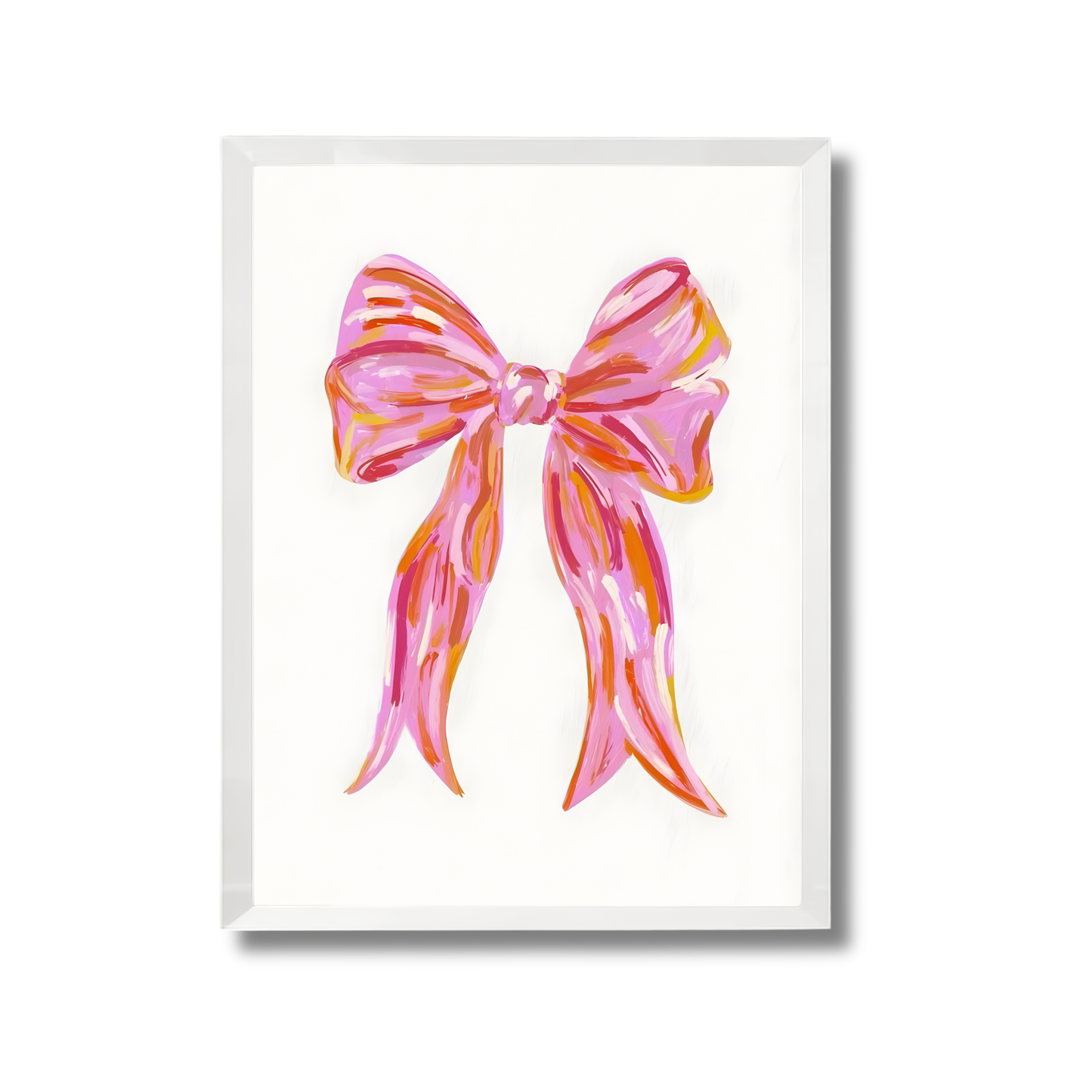 Pink Bow Girly Poster #497