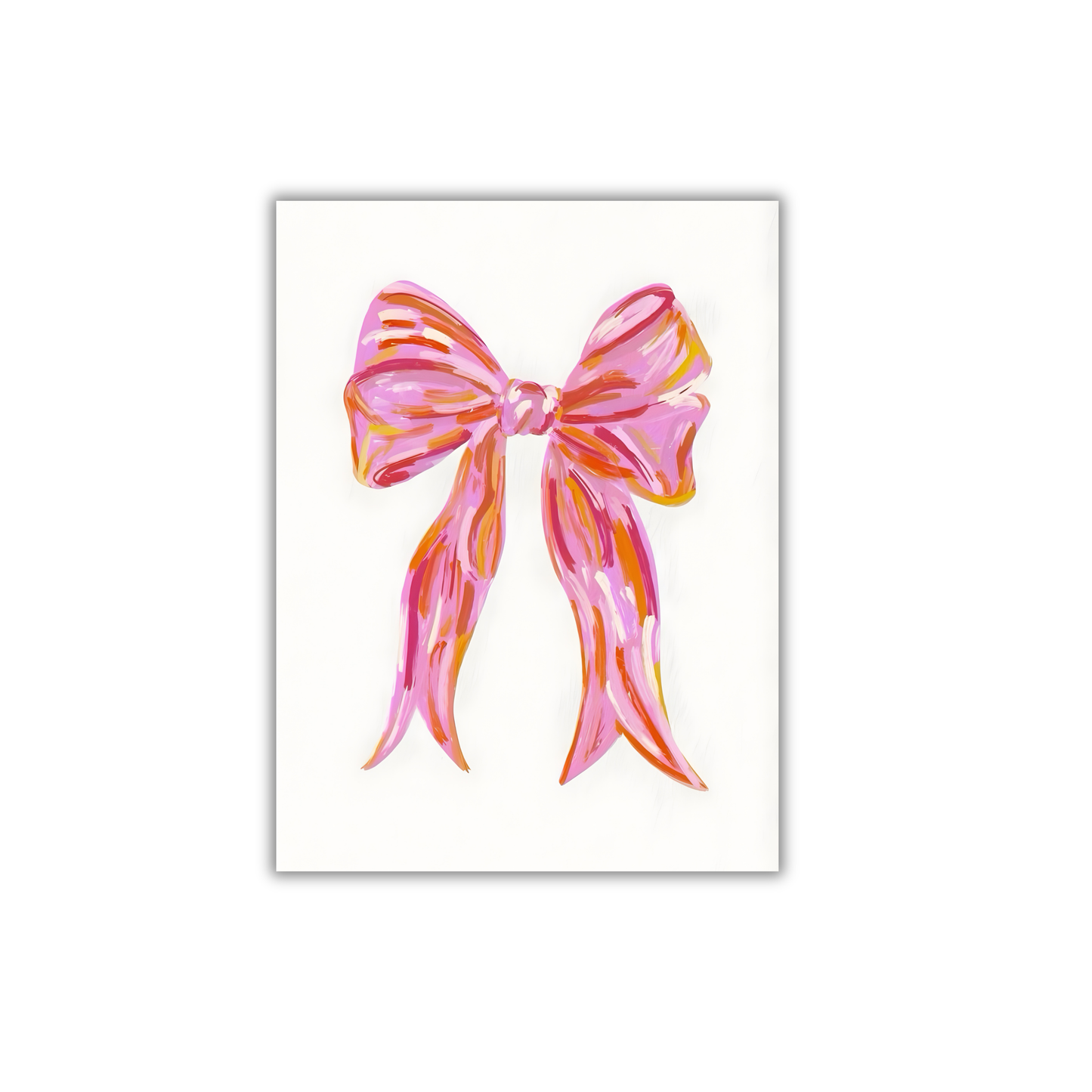 Pink Bow Girly Poster #497