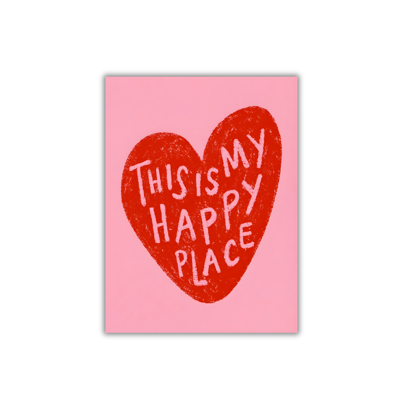 This Is My Happy Place Girly Poster #498