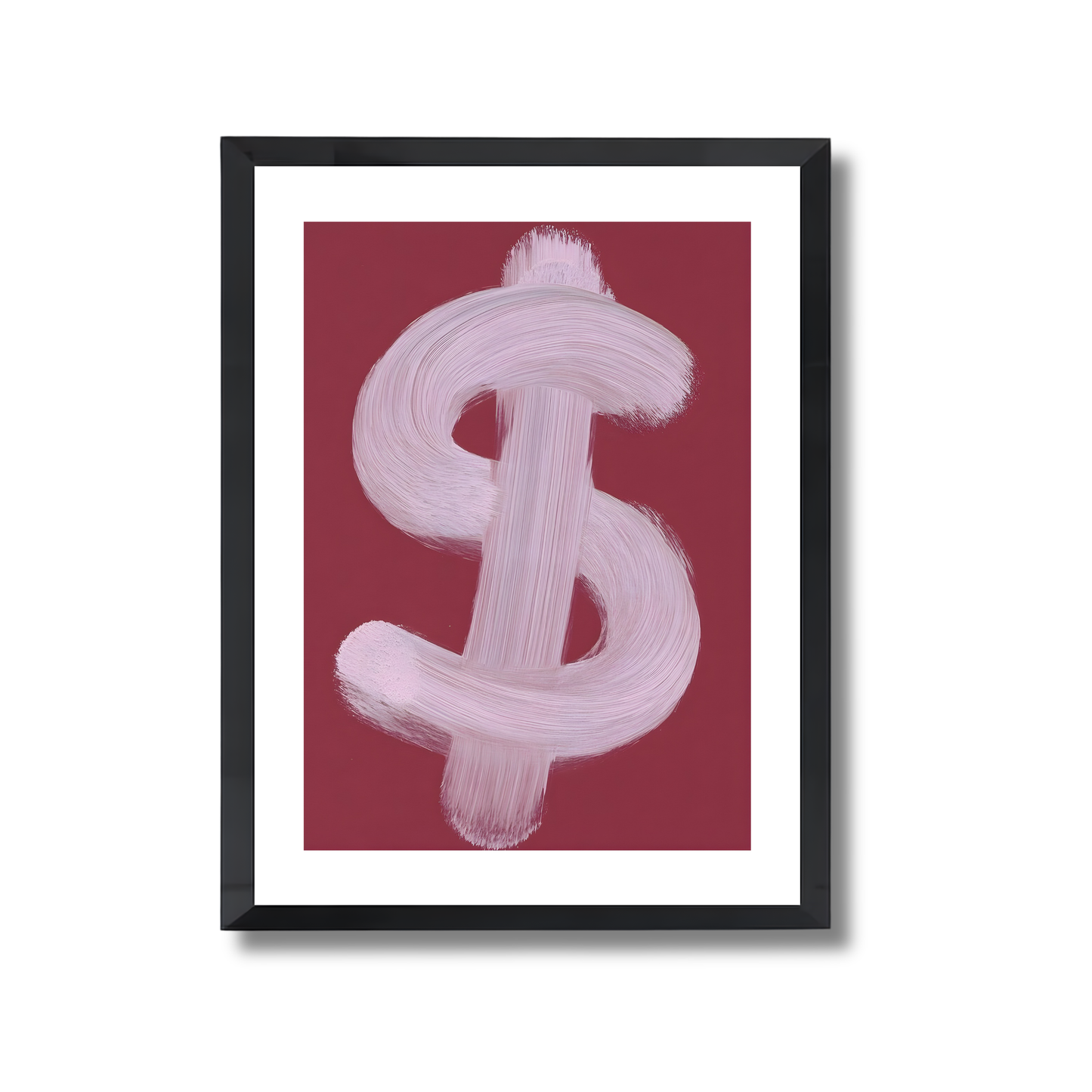 pink dollar sign Girly Poster #502