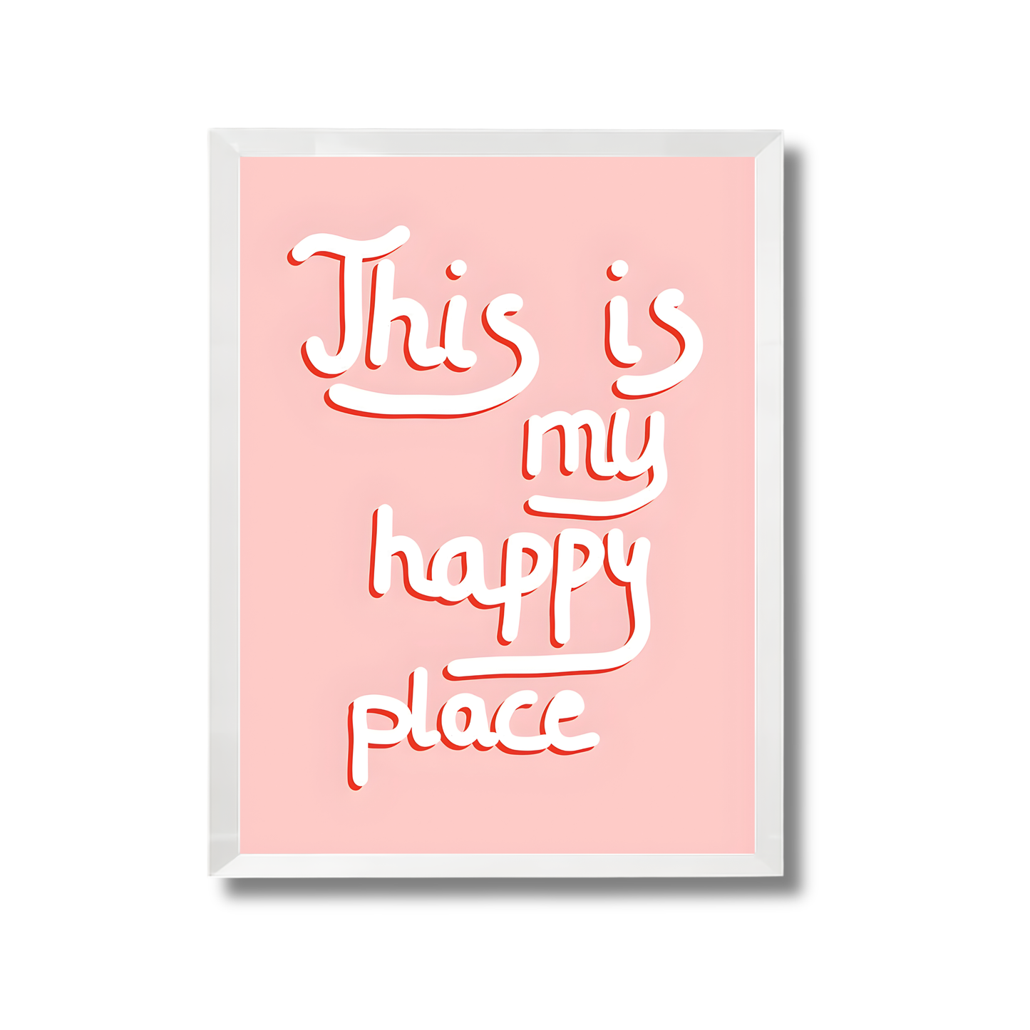 This is My Happy Place Girly Poster #510