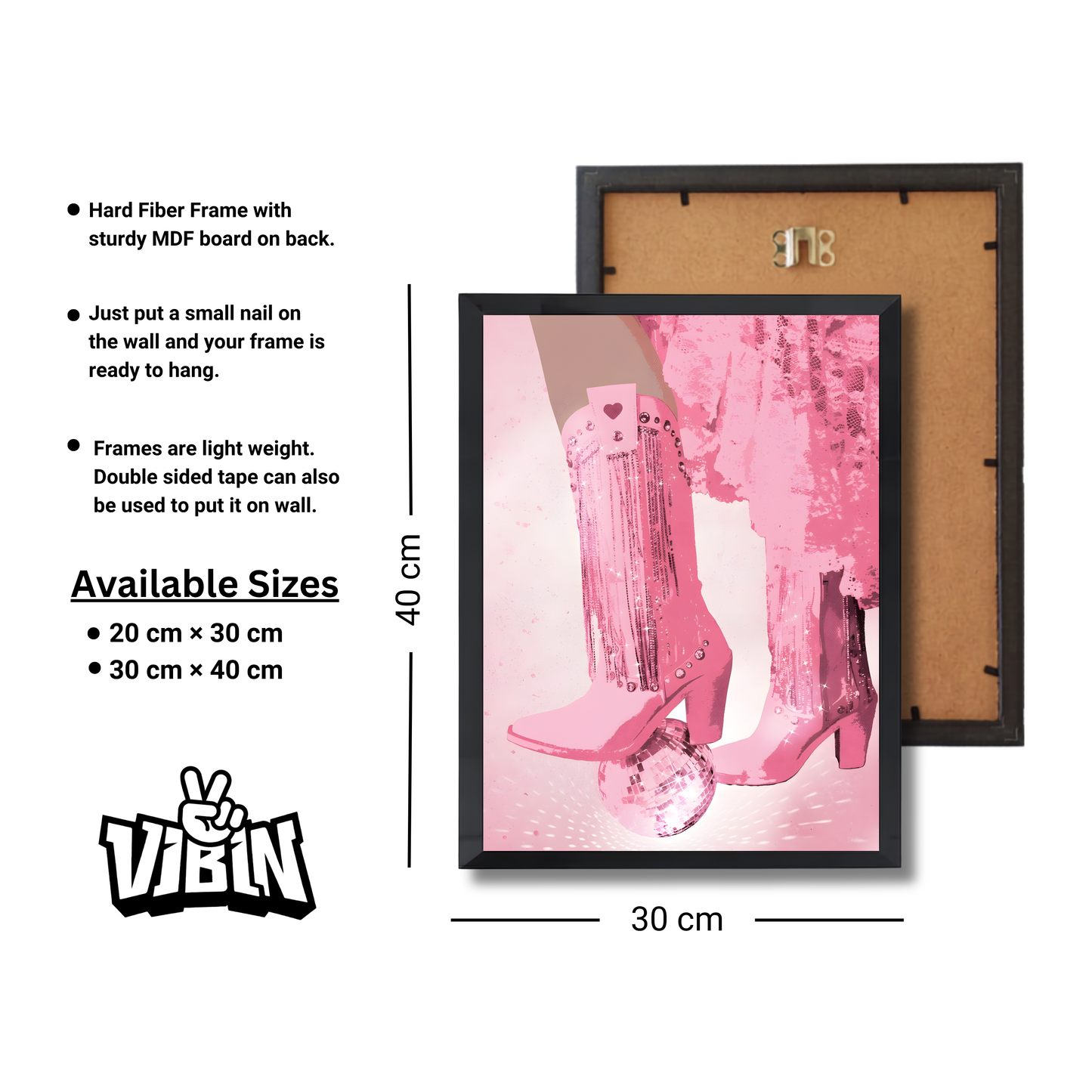 Funky Disco Cowgirl Girly Poster #513