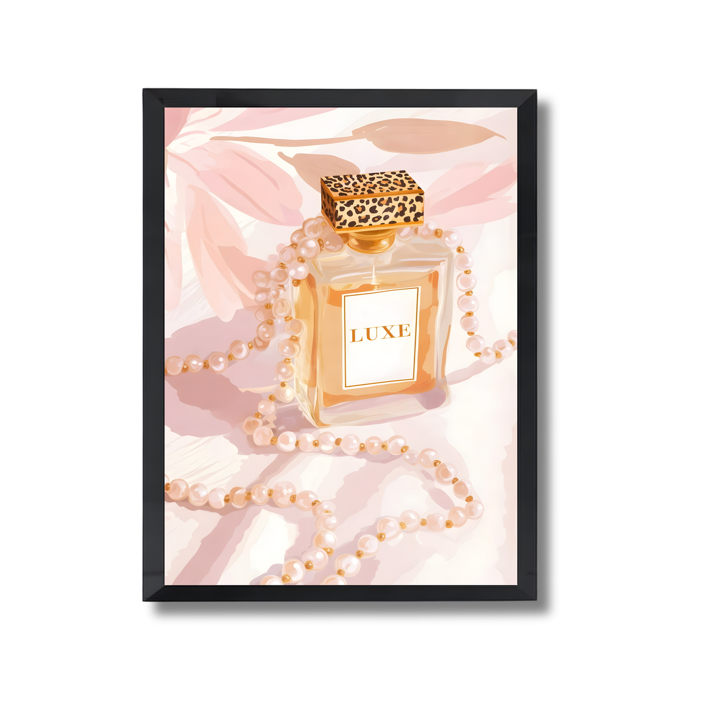 Leopard Perfume Bottle Girly Poster #517